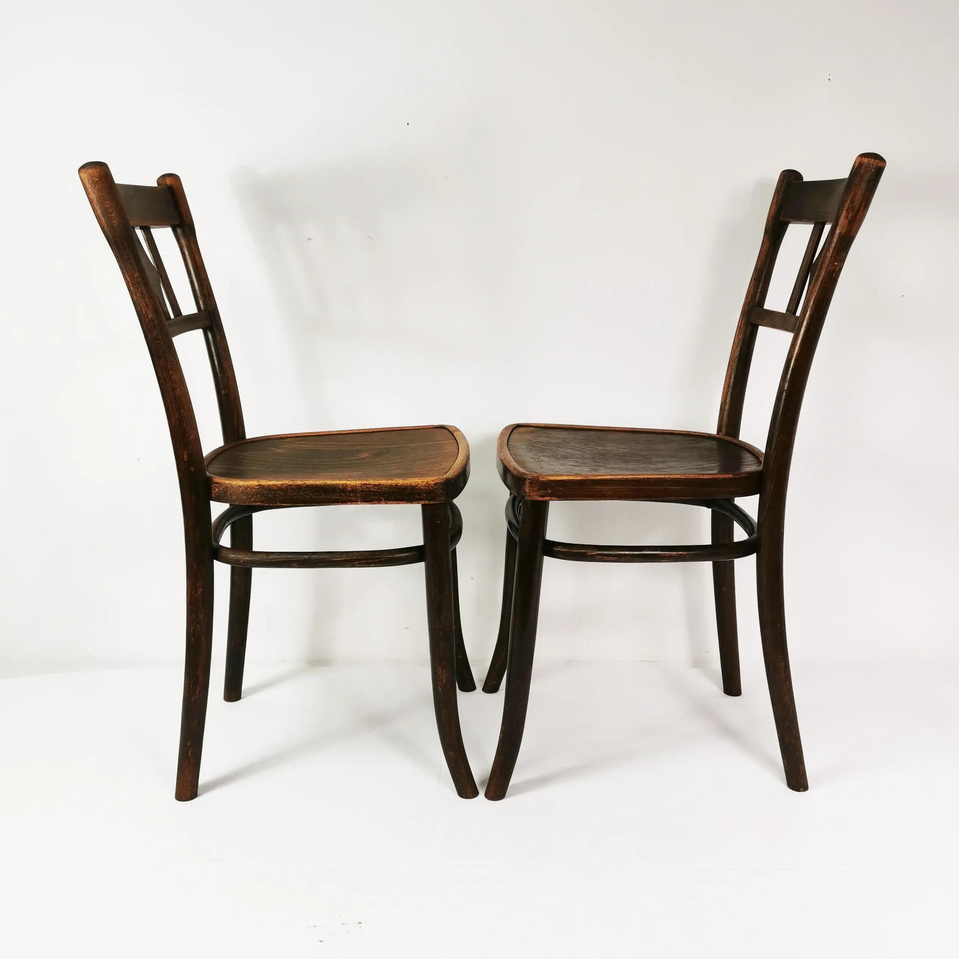 Para krzeseł Art Deco, brązowy, buk, Thonet, Niemcy, lata 30. - 338613