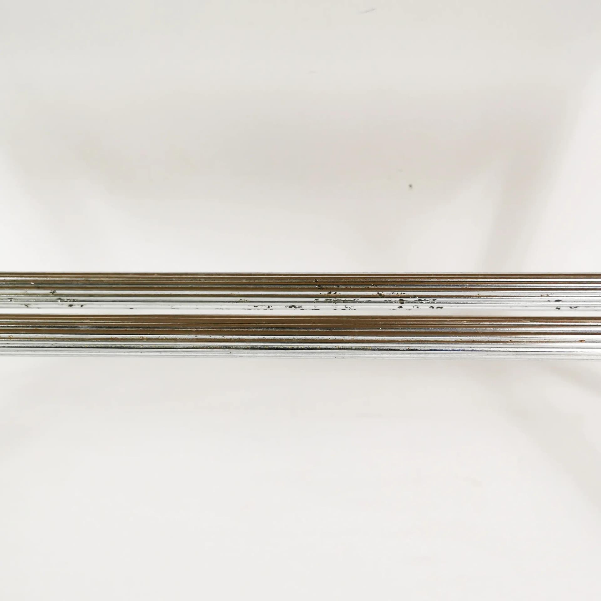 Coffee table, green ceramic, chrome, Belgium, 1960s. - 338596