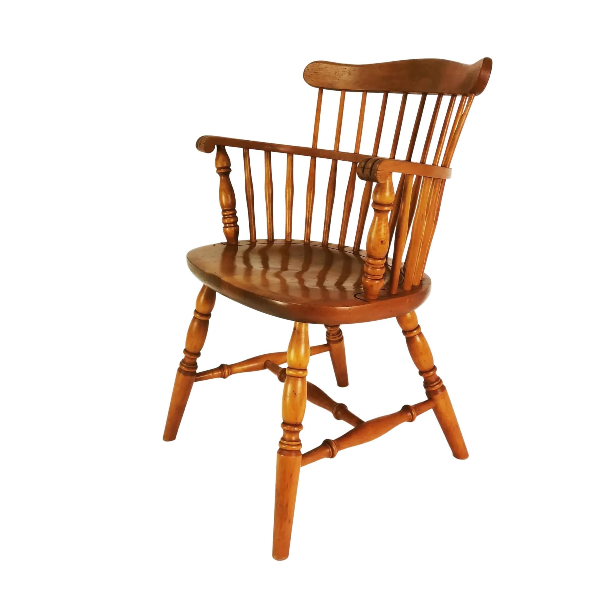 Chair Nesto, brown beech, Sweden, 1960s