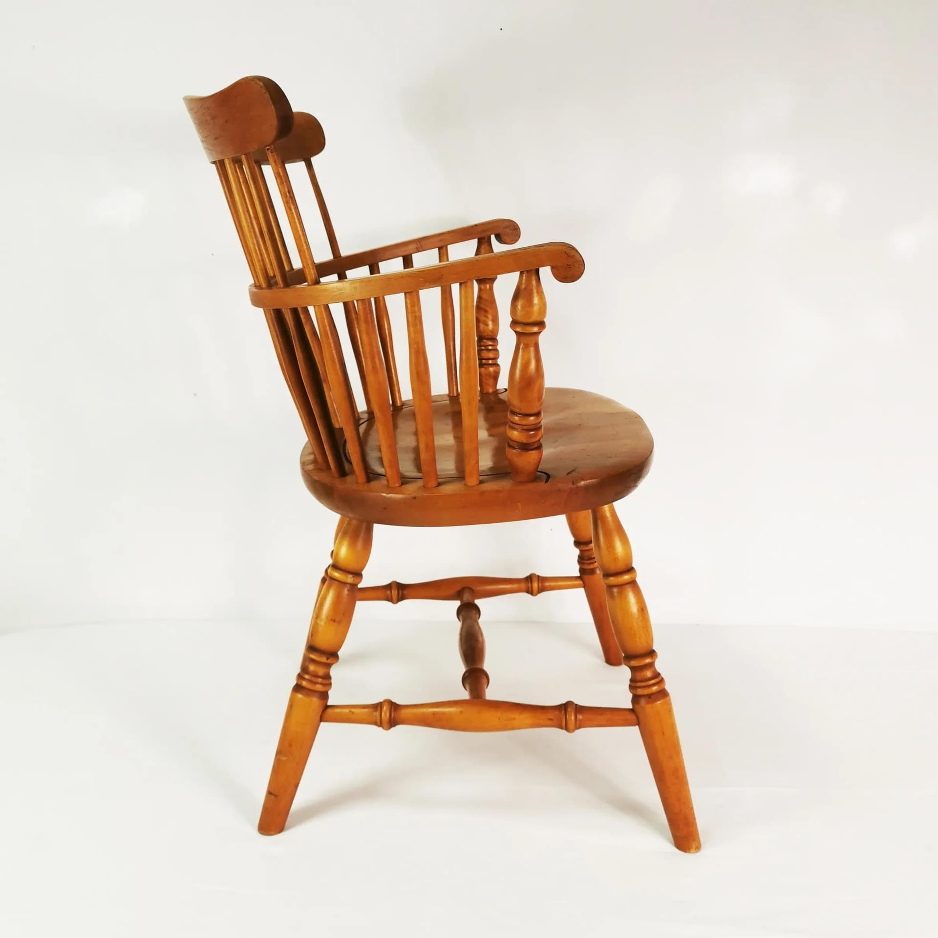 Chair Nesto, brown beech, Sweden, 1960s - 338316