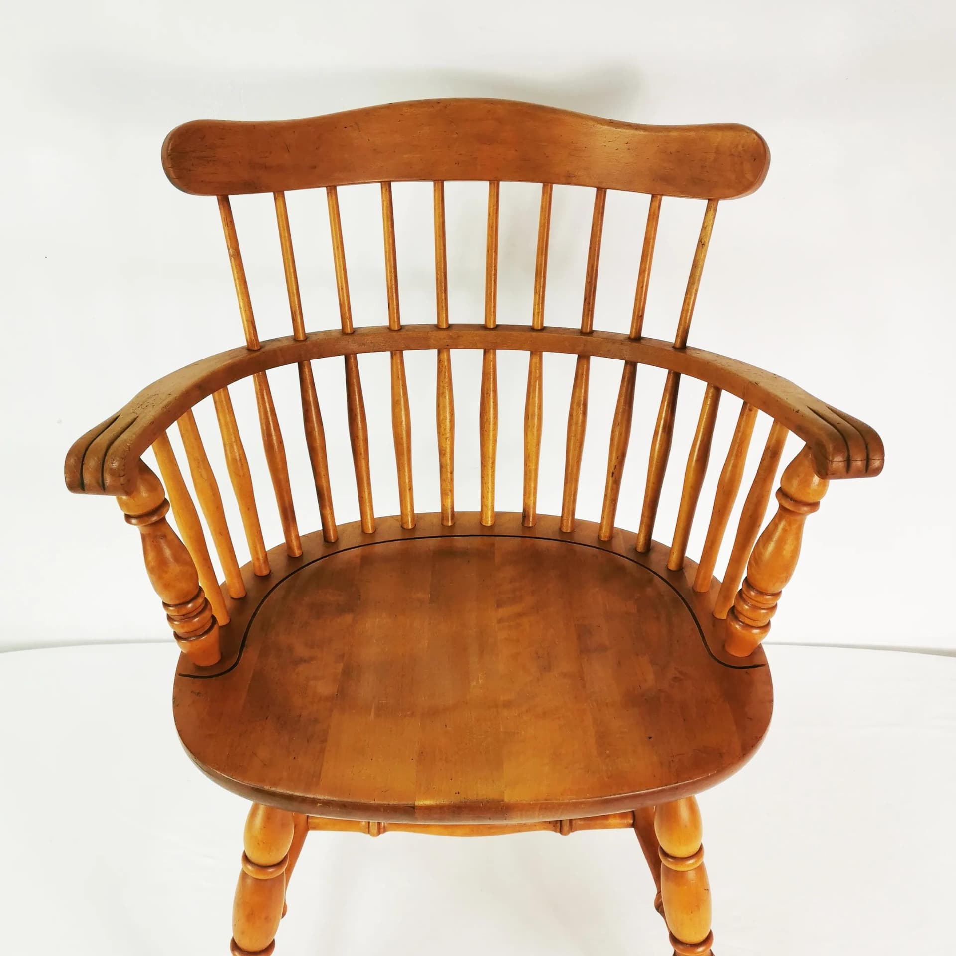 Chair Nesto, brown beech, Sweden, 1960s - 338319