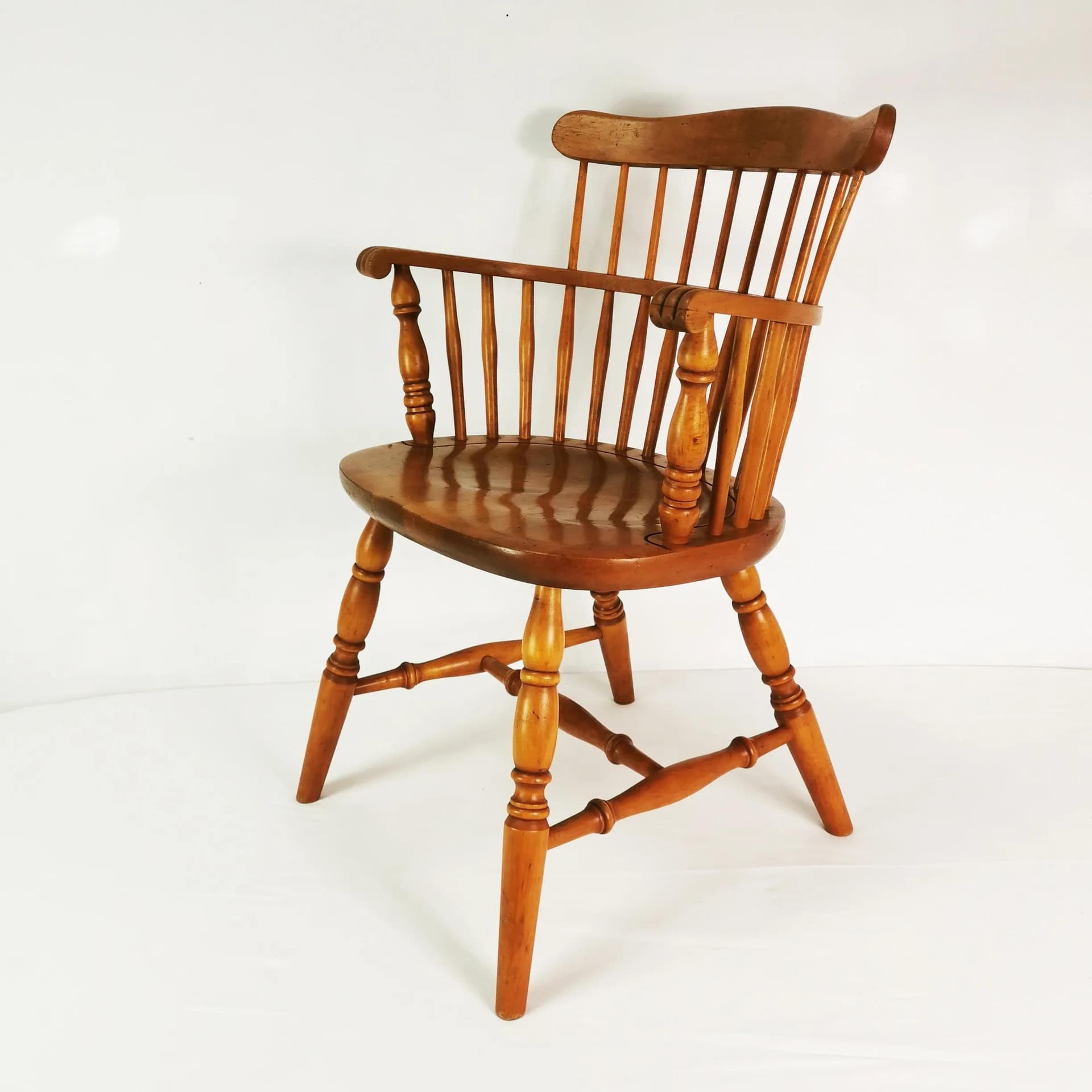 Chair Nesto, brown beech, Sweden, 1960s - 338314