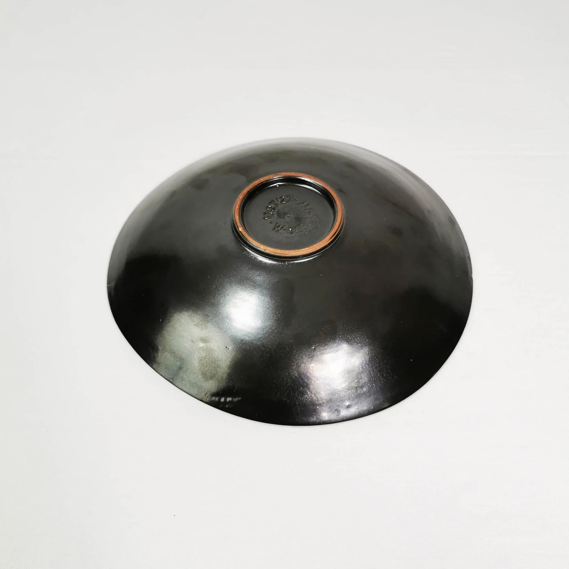 Platter, brown, ceramic, stoneware, Germany, 1960s - 338292