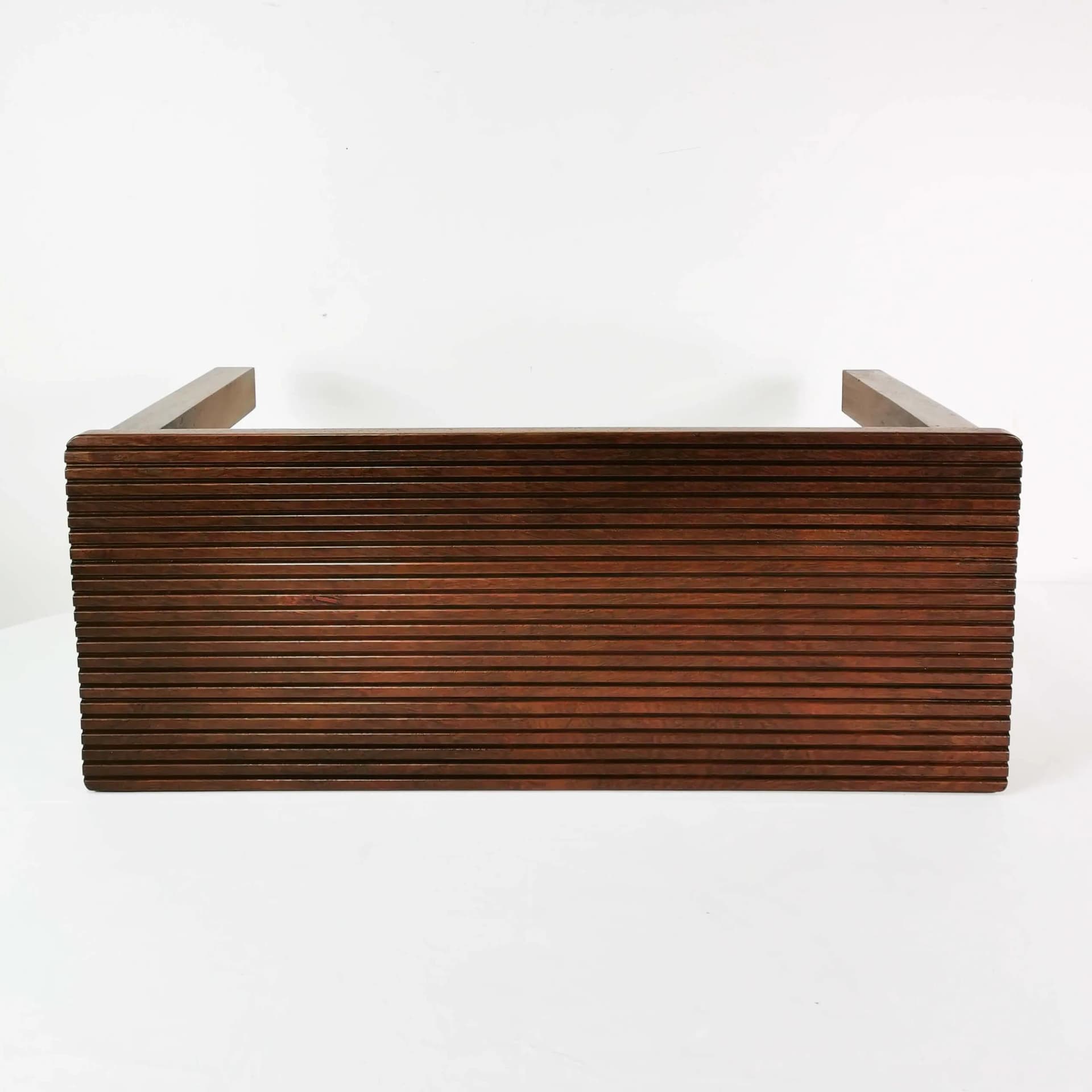 Ławka palisander brązowy, Dania, lata 80. - 338097
