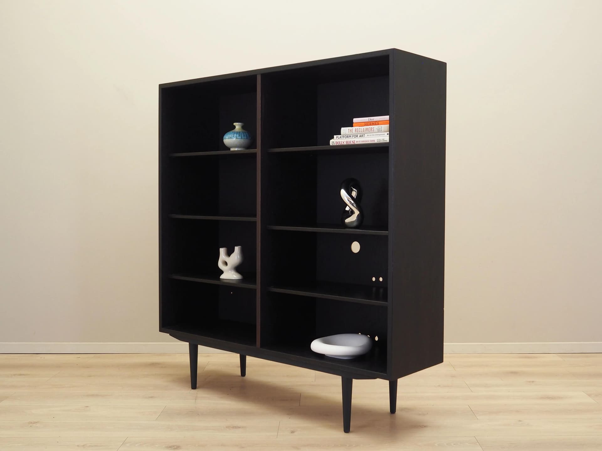 Regał, dąb czarny, proj. B. Mogensen, Szwecja, lata 60. - 25247