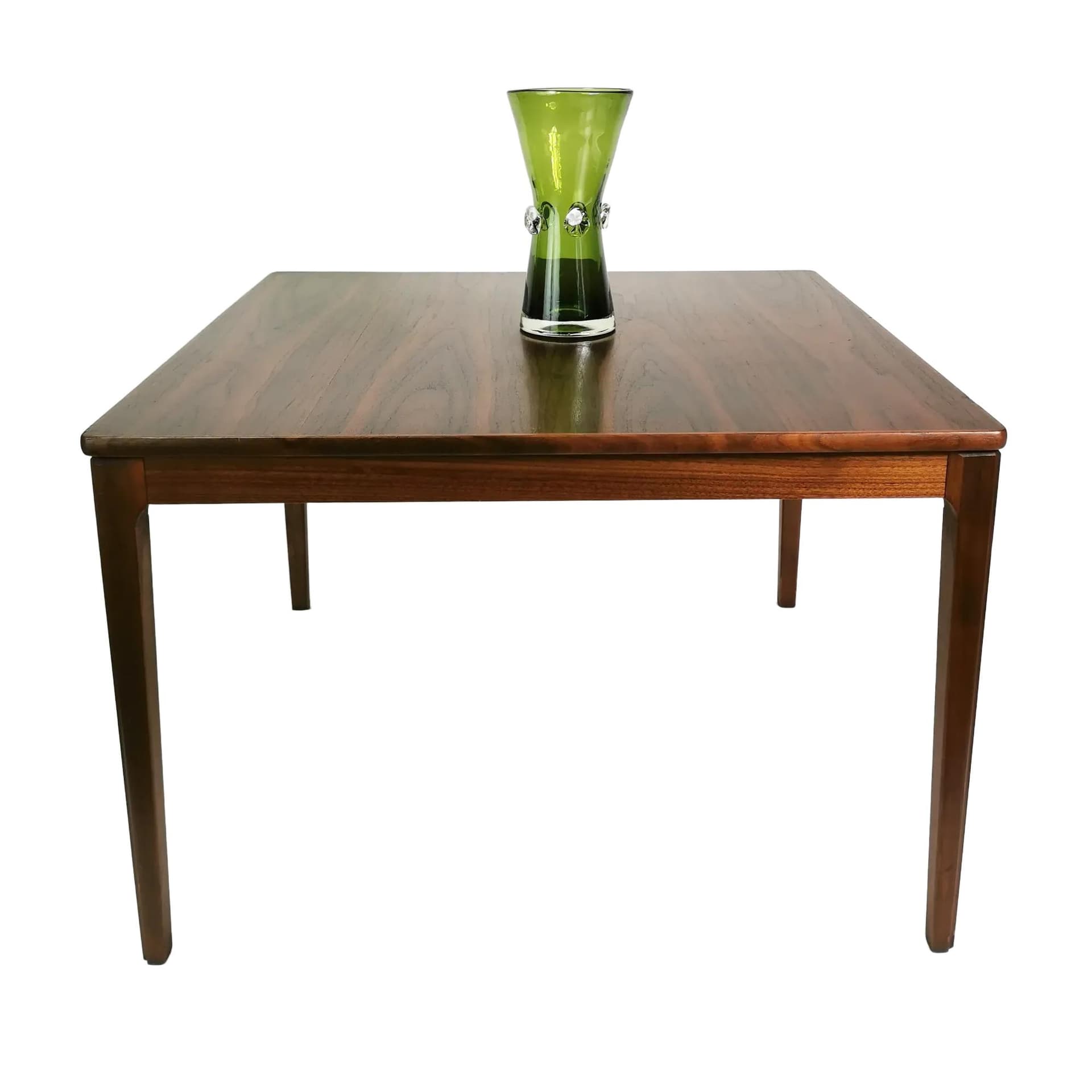 Coffee table, brown rosewood, Alberts Tibro, Sweden, 1960s.