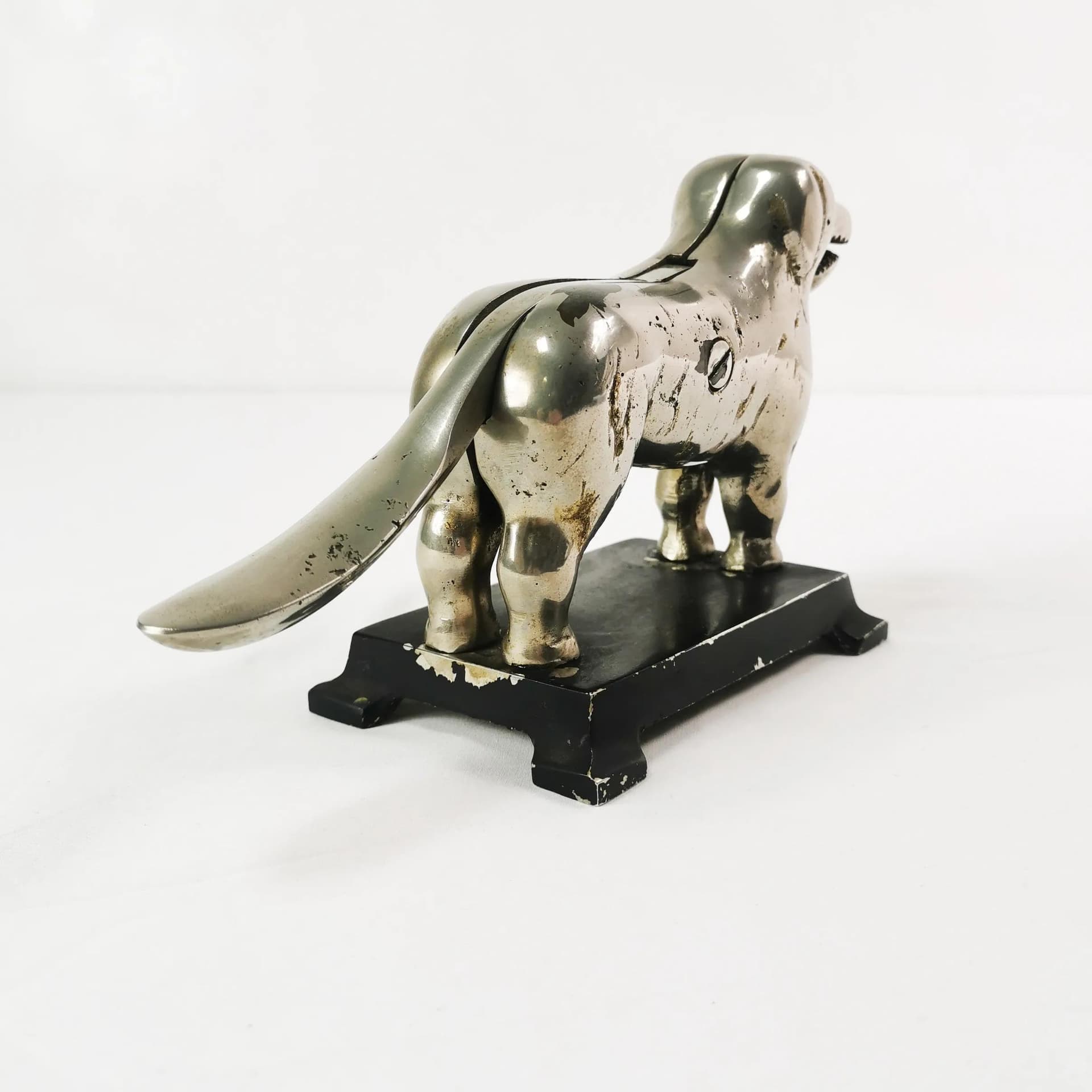 Nutcracker Art Deco, silver black metal, Belgium, 1950s - 337741