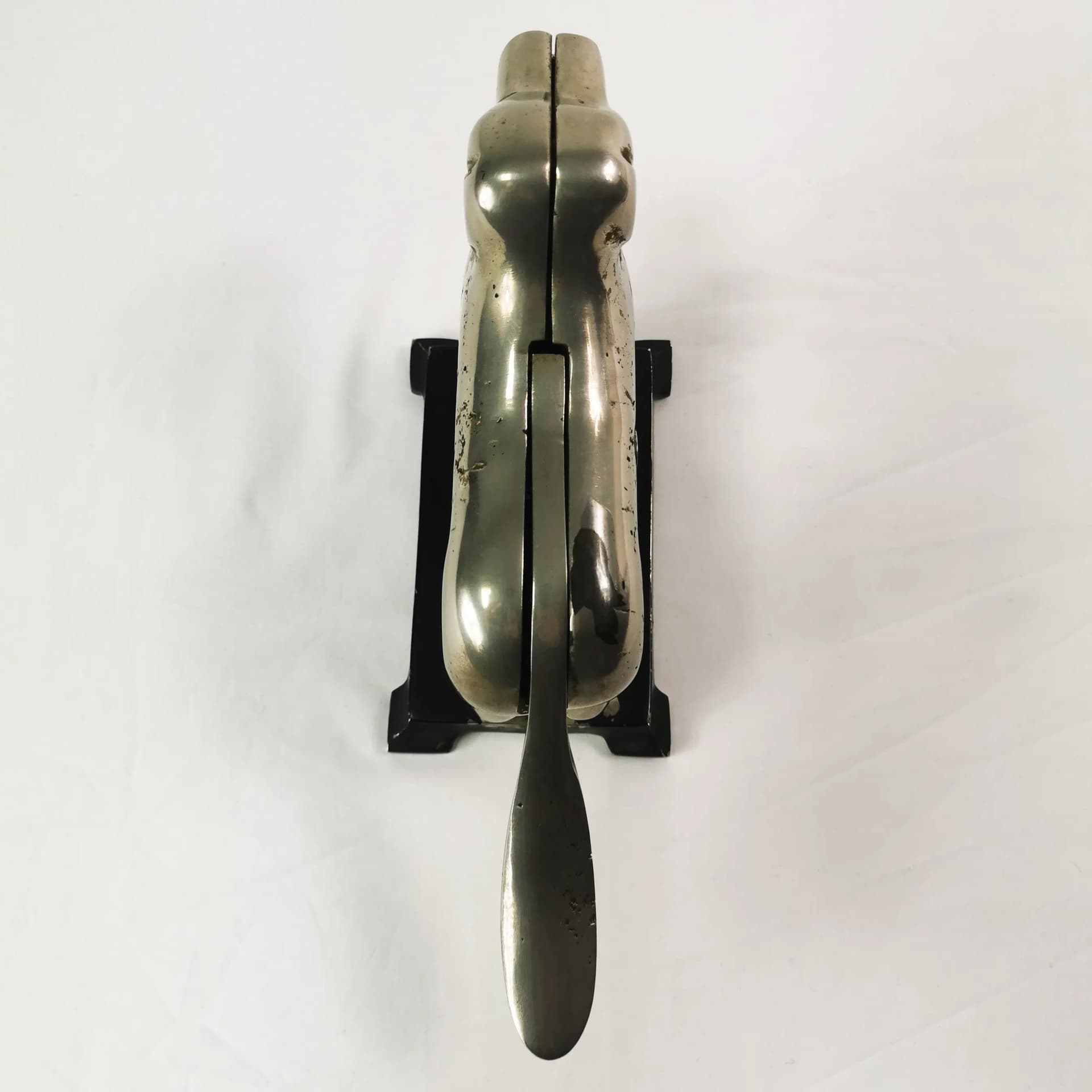 Nutcracker Art Deco, silver black metal, Belgium, 1950s - 337743