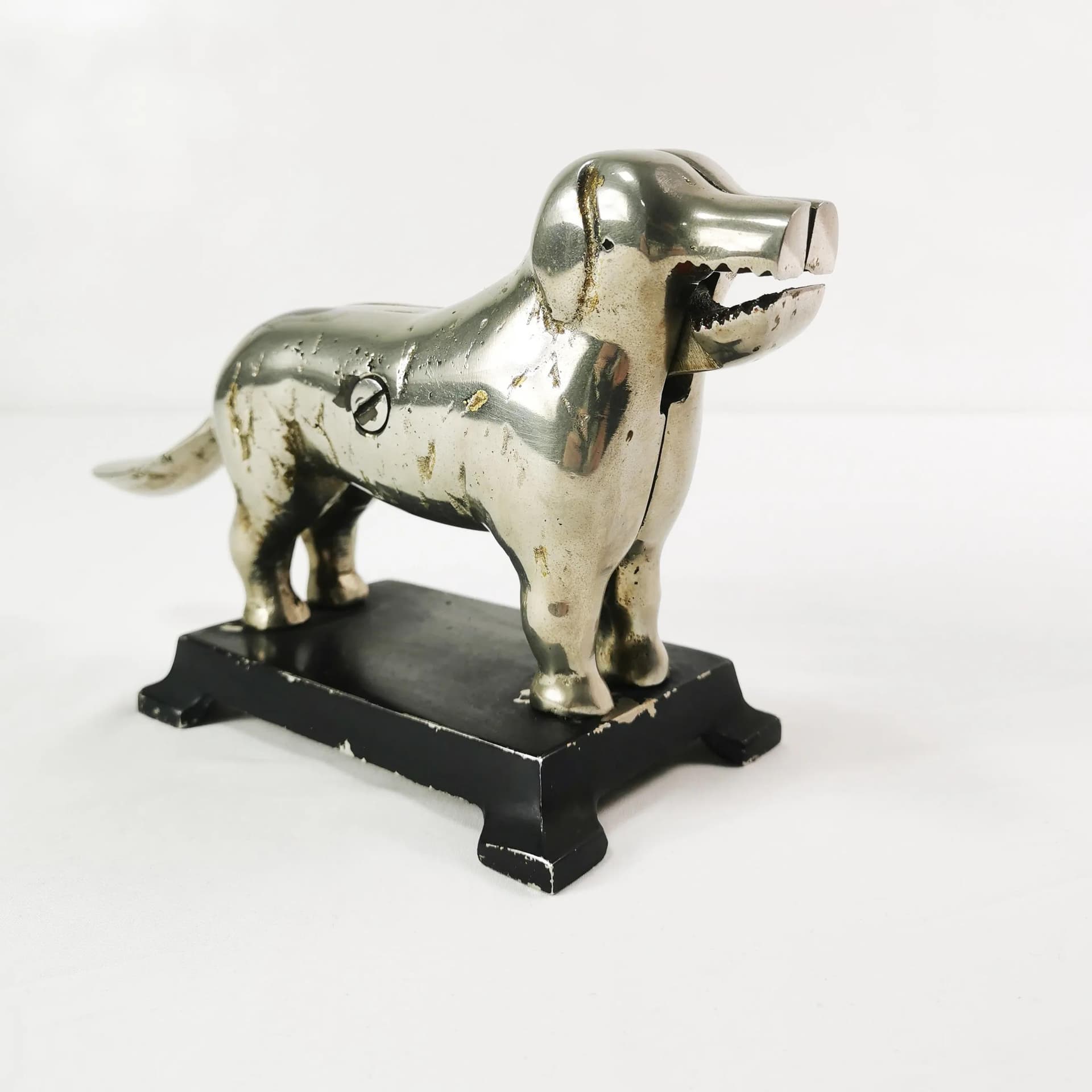 Nutcracker Art Deco, silver black metal, Belgium, 1950s - 337732