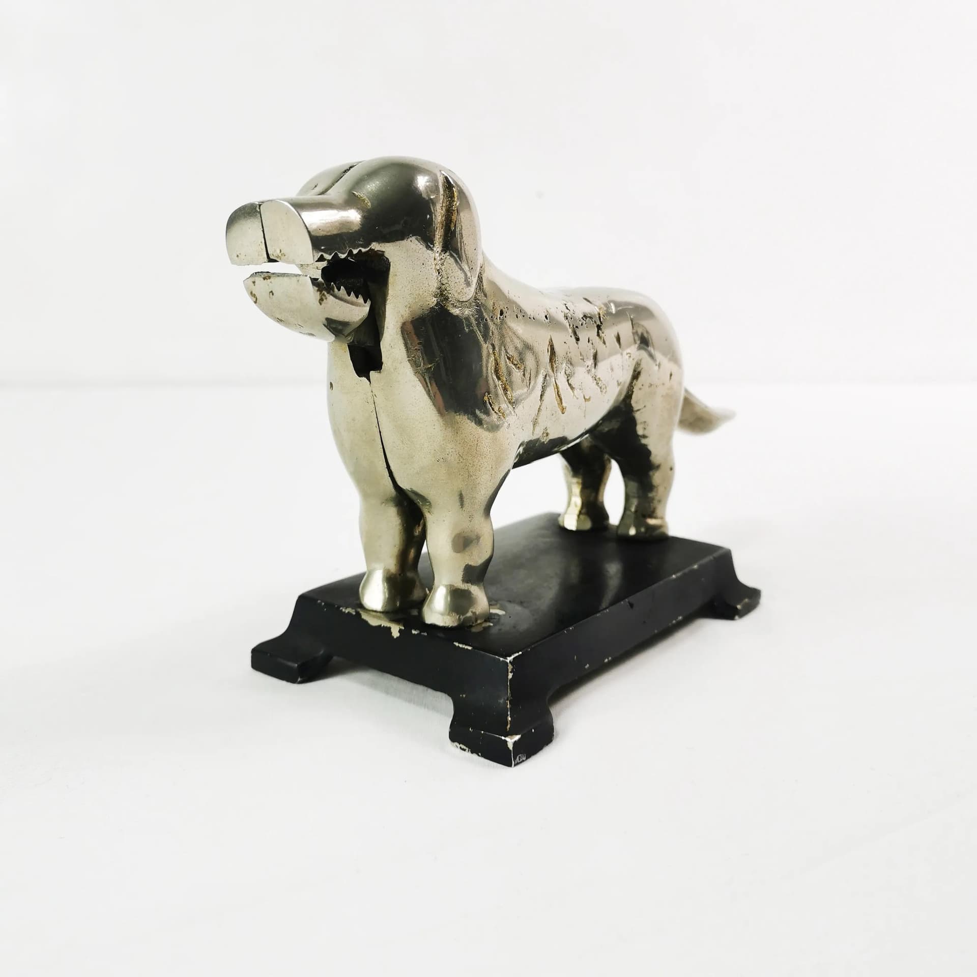 Nutcracker Art Deco, silver black metal, Belgium, 1950s - 337737