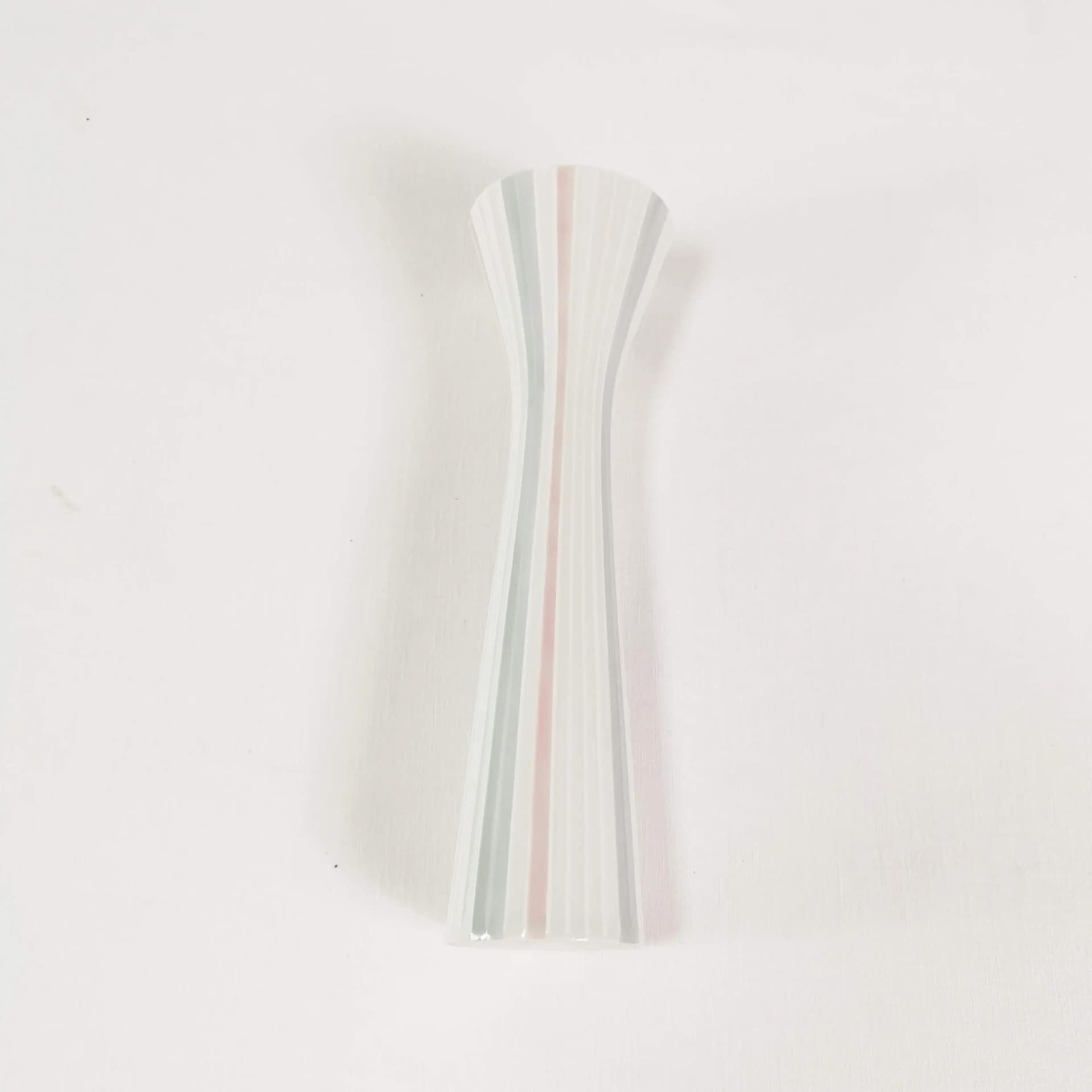 Wazon, porcelana biała szara różowa, Rosenthal, Niemcy, lata 60. - 339639