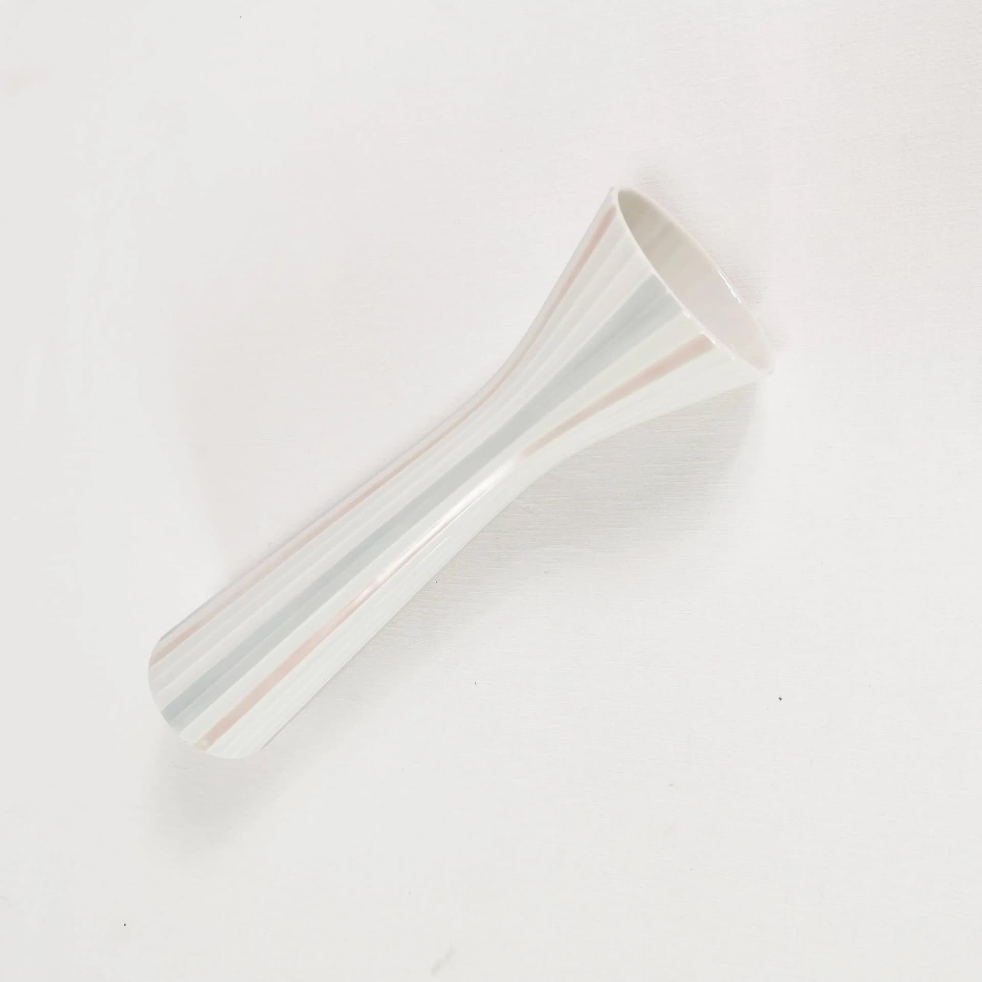 Wazon, porcelana biała szara różowa, Rosenthal, Niemcy, lata 60. - 339636