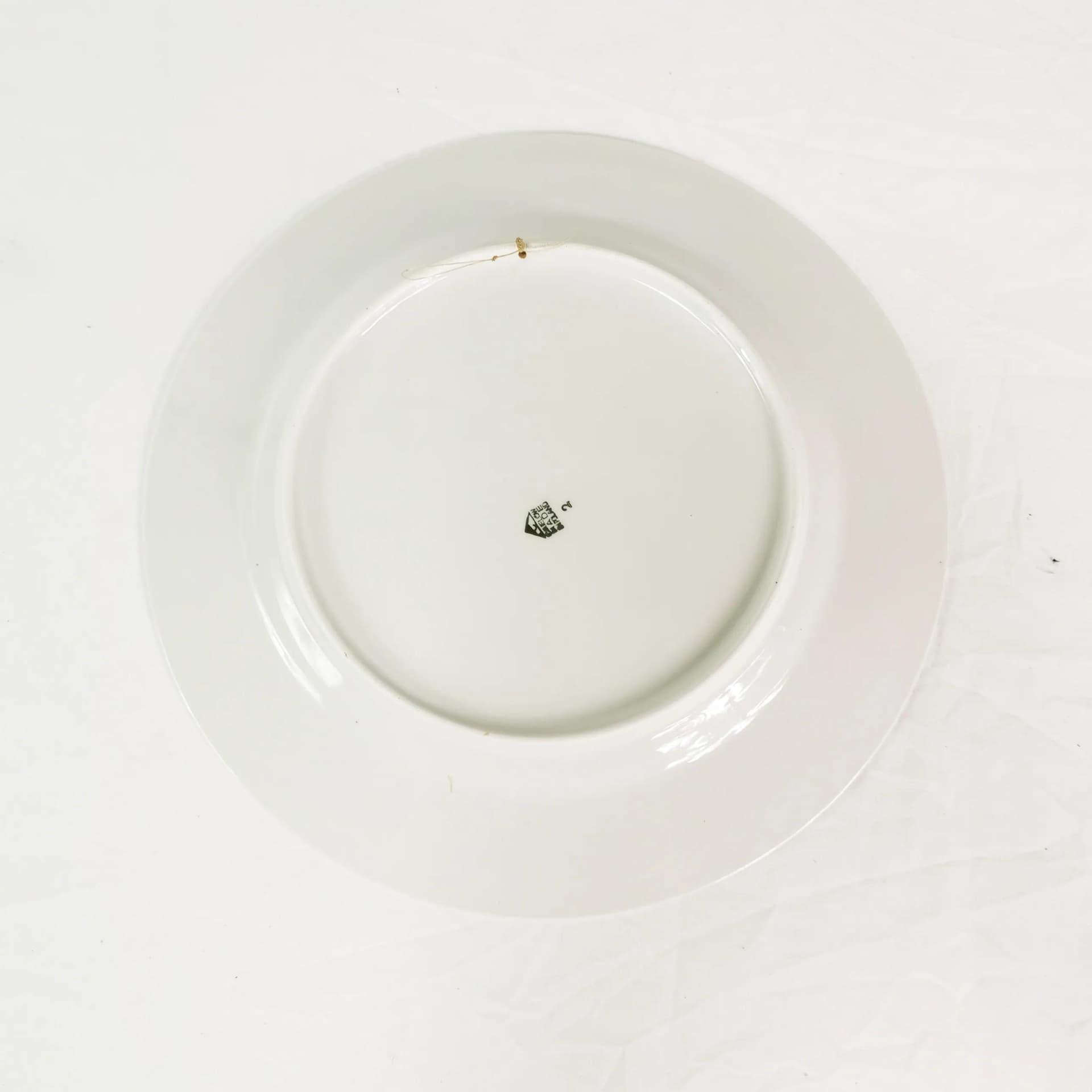 Decorative Plate Tańce Polskie, white porcelain, by Z. Stryjeńska, Poland, 1970s - 339422