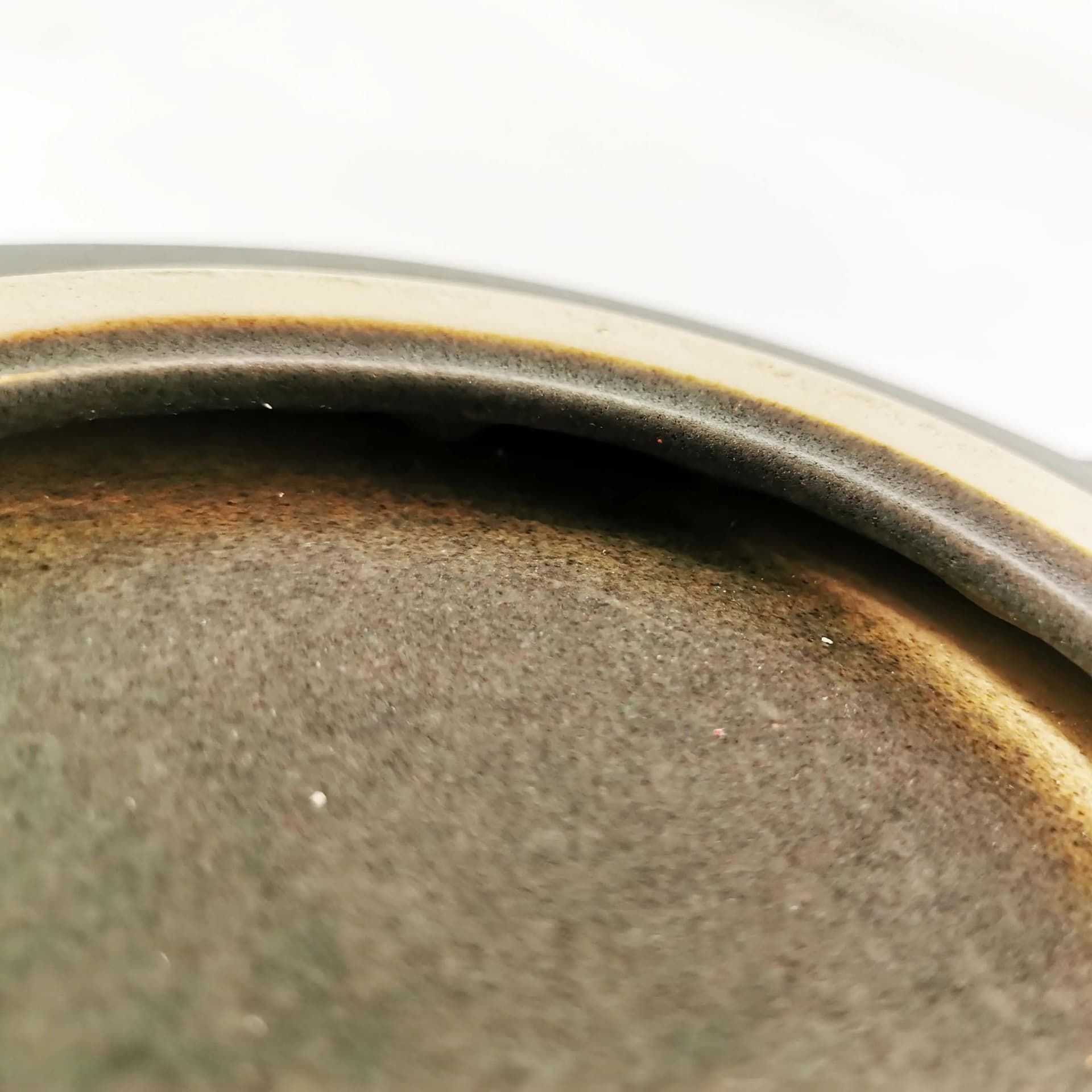 Platter, multicolor stoneware, Ruscha, Germany, 1960s. - 339331