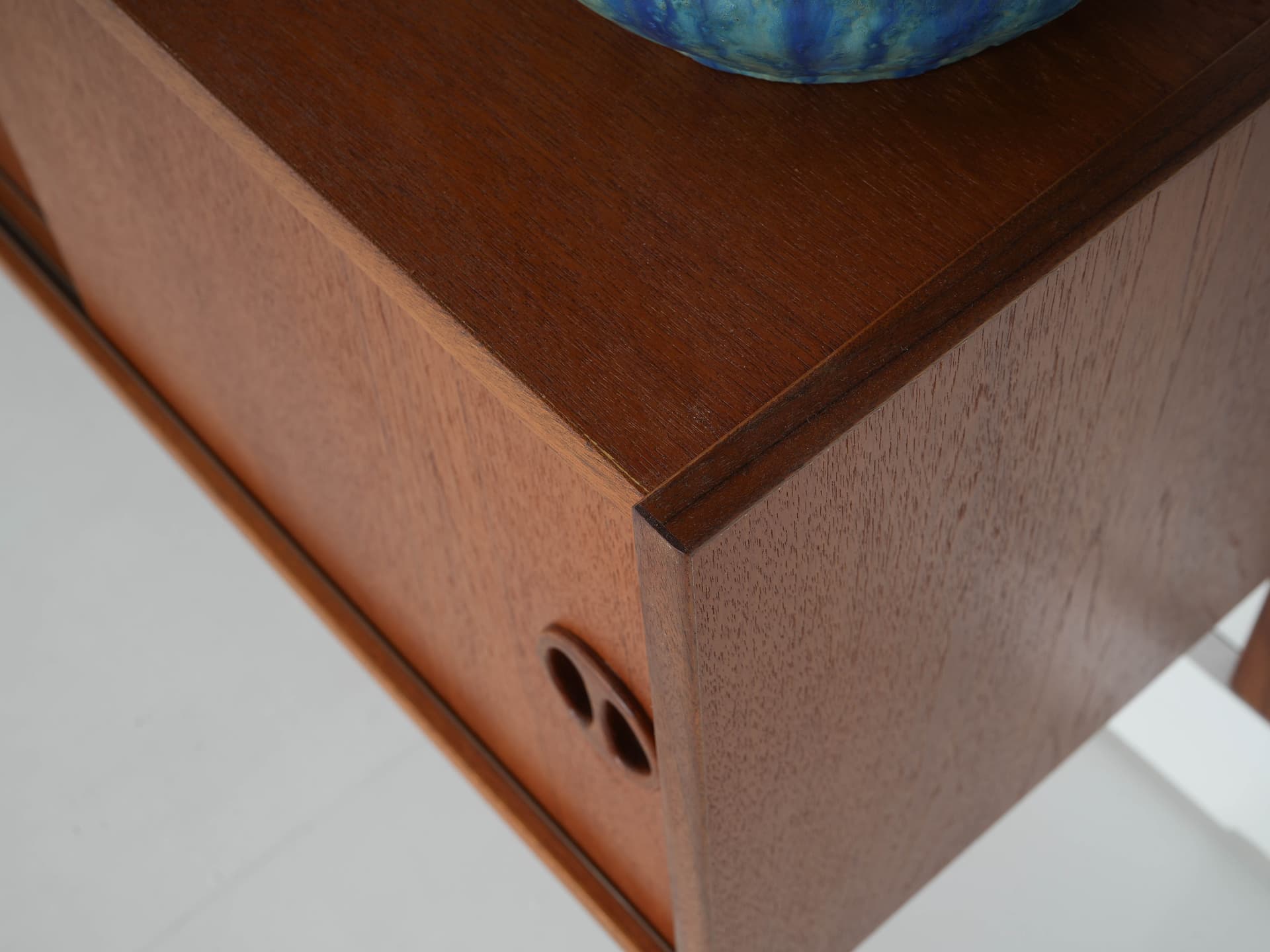 Regał systemowy, brązowy, teak metal, Dania, lata 60. - 339447