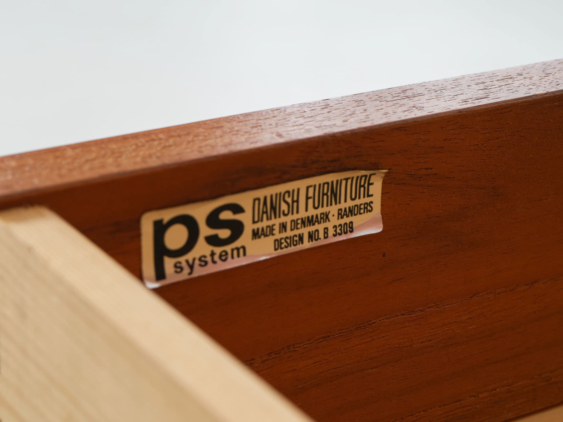 Regał systemowy PS System, teak brązowy, Dania, lata 60. - 340272