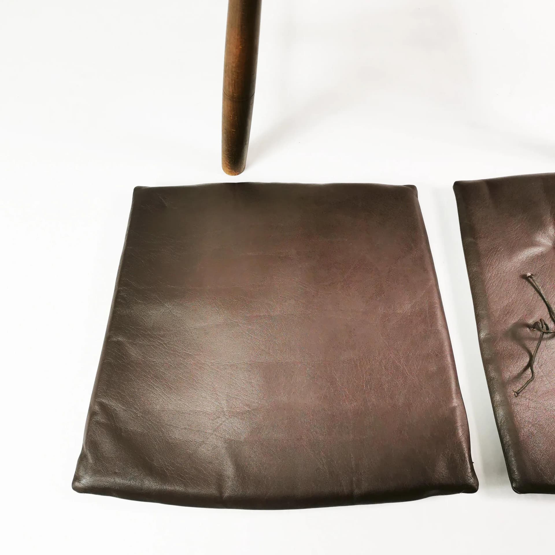 Chair 3250, brown oak, brown leather, by B. Mogensen, Fredericia, Denmark, 1950s. - 340964