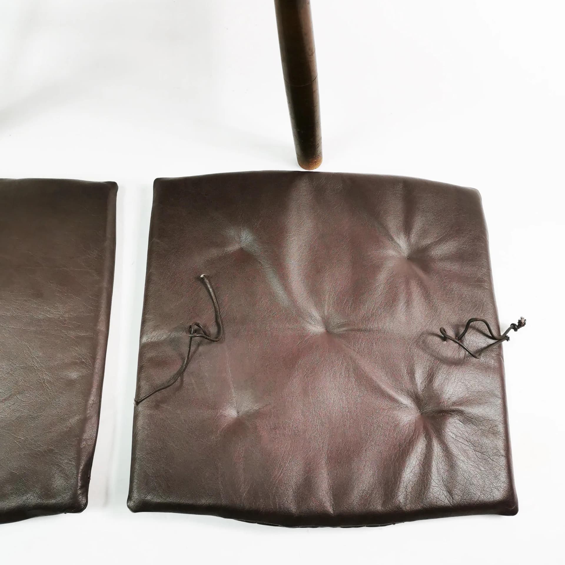 Chair 3250, brown oak, brown leather, by B. Mogensen, Fredericia, Denmark, 1950s. - 340965