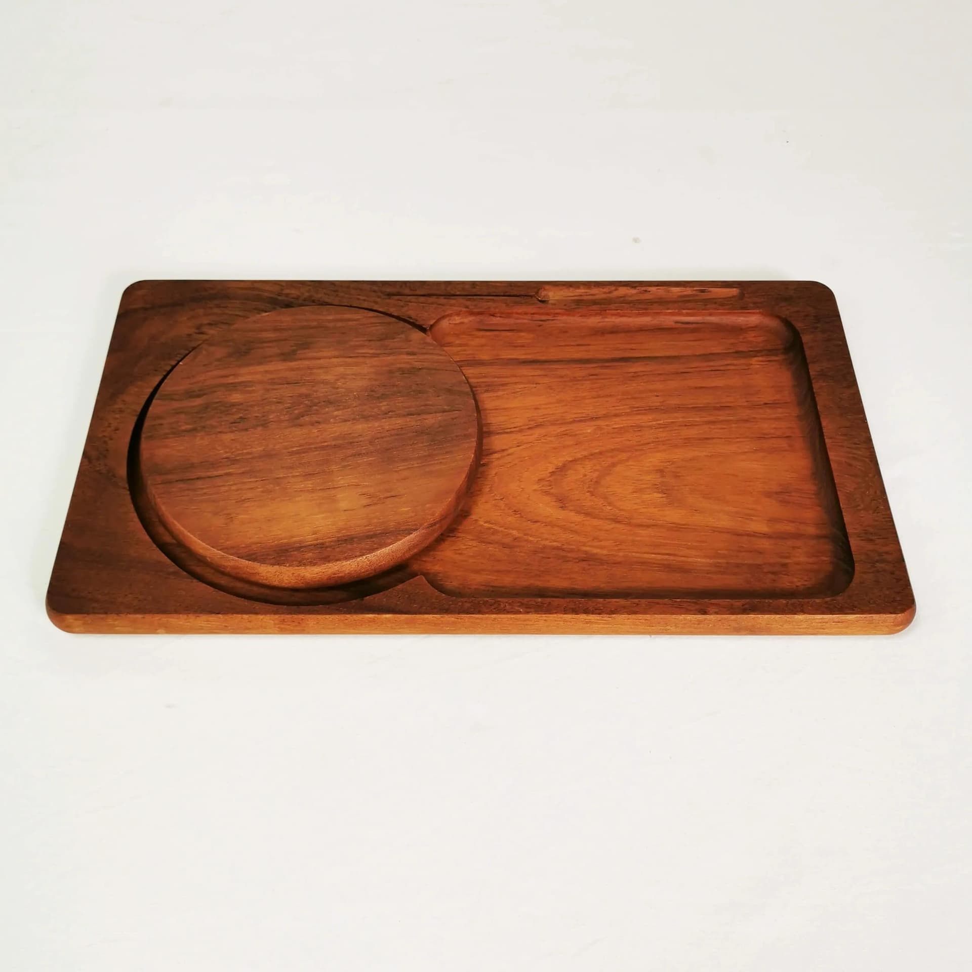 Deska kuchenna, teak brązowy, Conborg, Dania, lata 70. - 340839