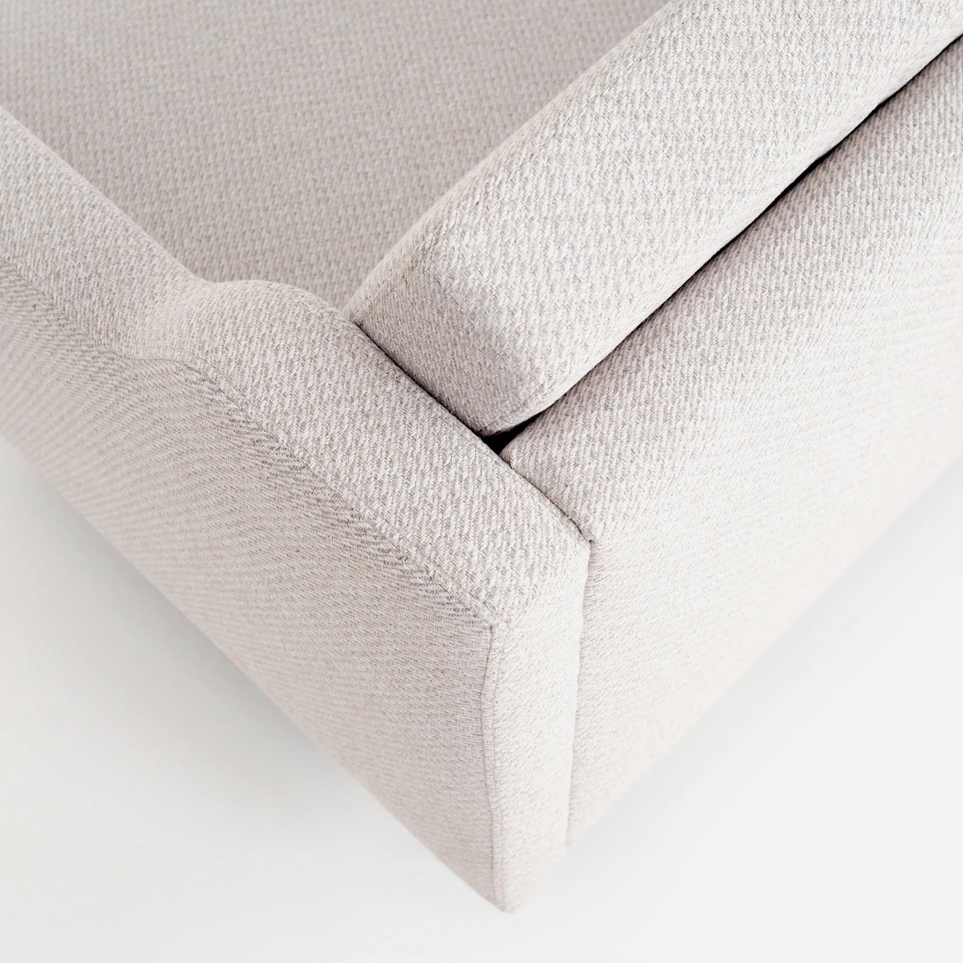 Sofa BODO, beżowy, tkanina, drewno, Polska, lata 90. - 25647