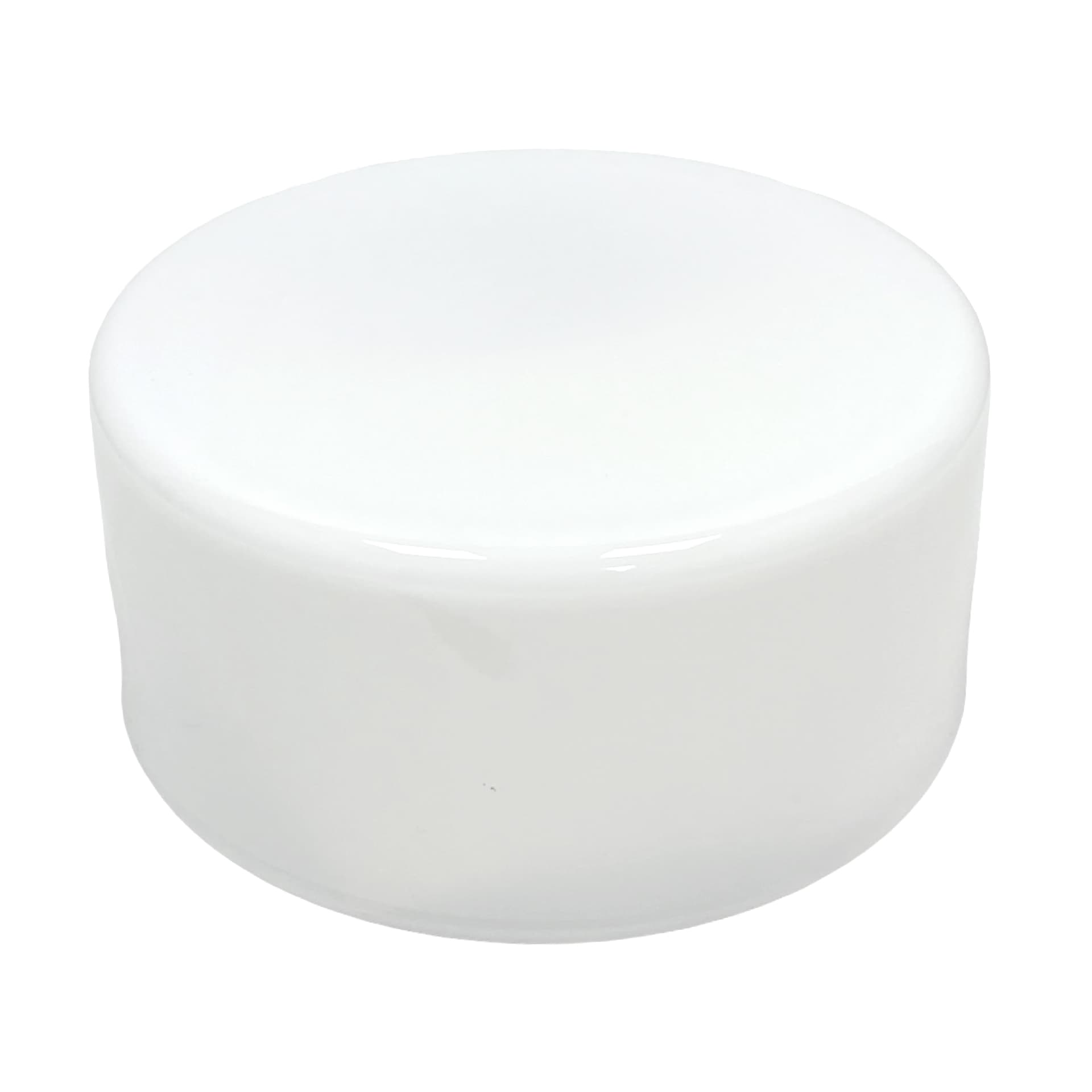 Flush Mount, white glass, Limburg, Germany, 1970s