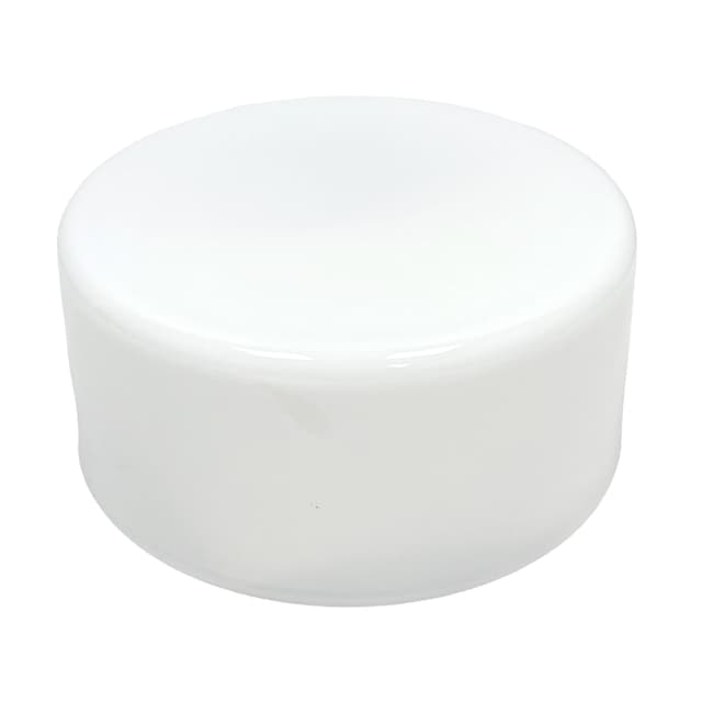 Flush Mount, white glass, Limburg, Germany, 1970s - DIMENSION