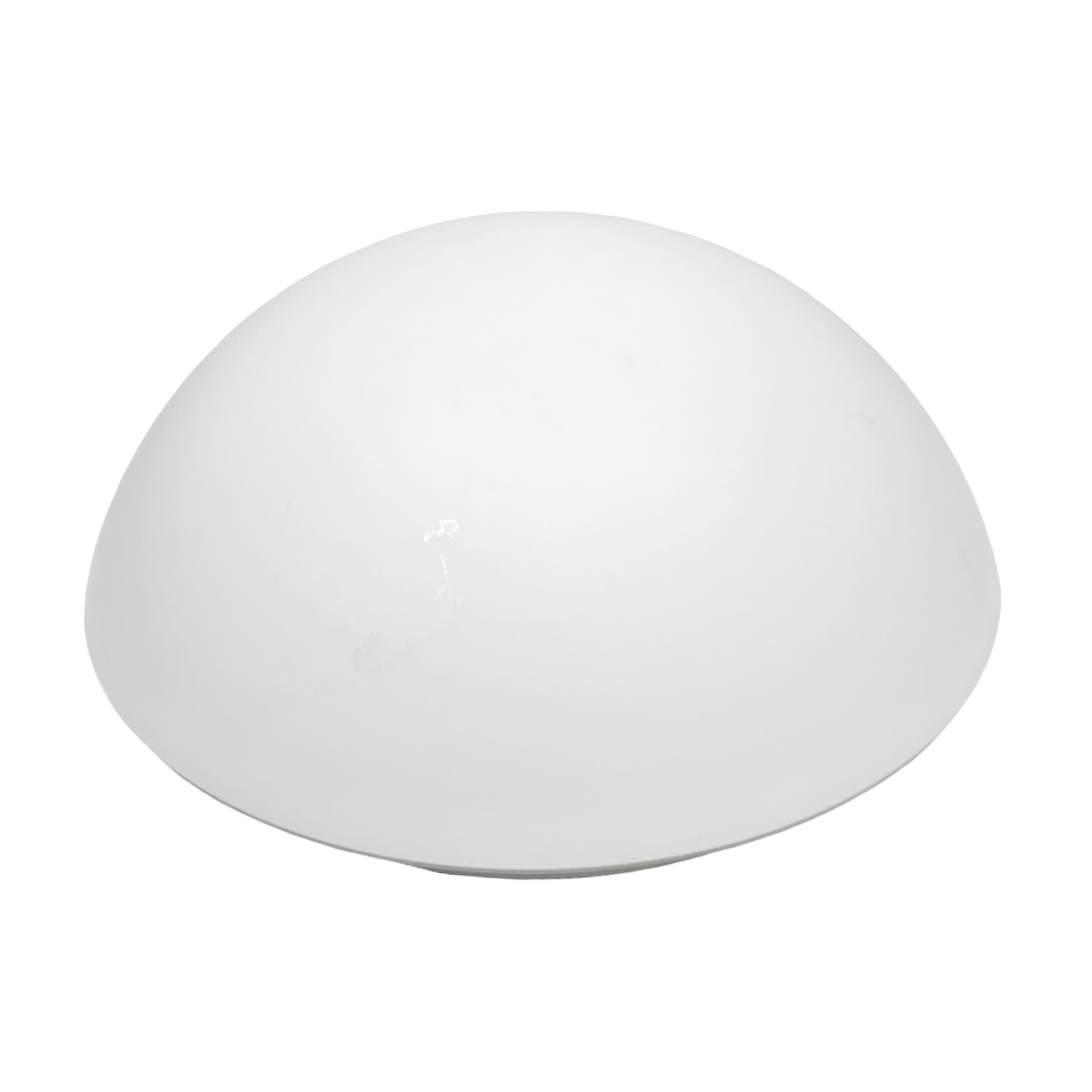 Flush Mount 71207, white opaline glass, silver metal, Peill & Putzler, Germany, 1980s. - 341513