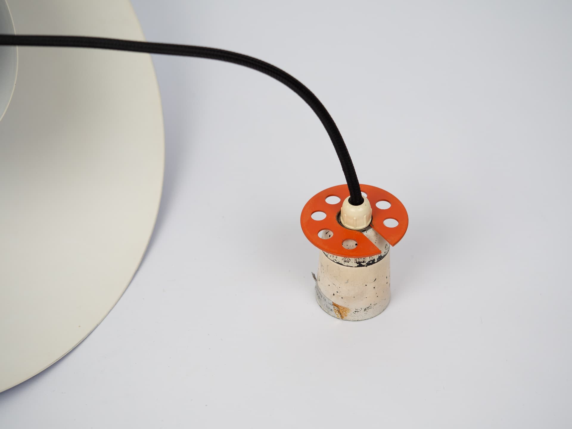 Lampa wisząca PH 4/3, niebieski, aluminium, proj. P. Henningsen, Louis Poulsen, Dania, lata 80. - 341710