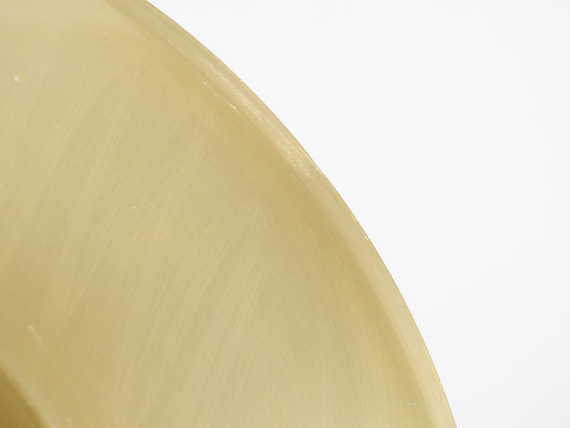 Pendant lamp Verona, gold, aluminum, by S. Middelboe, Lyfa, Denmark, 1960s. - 342053