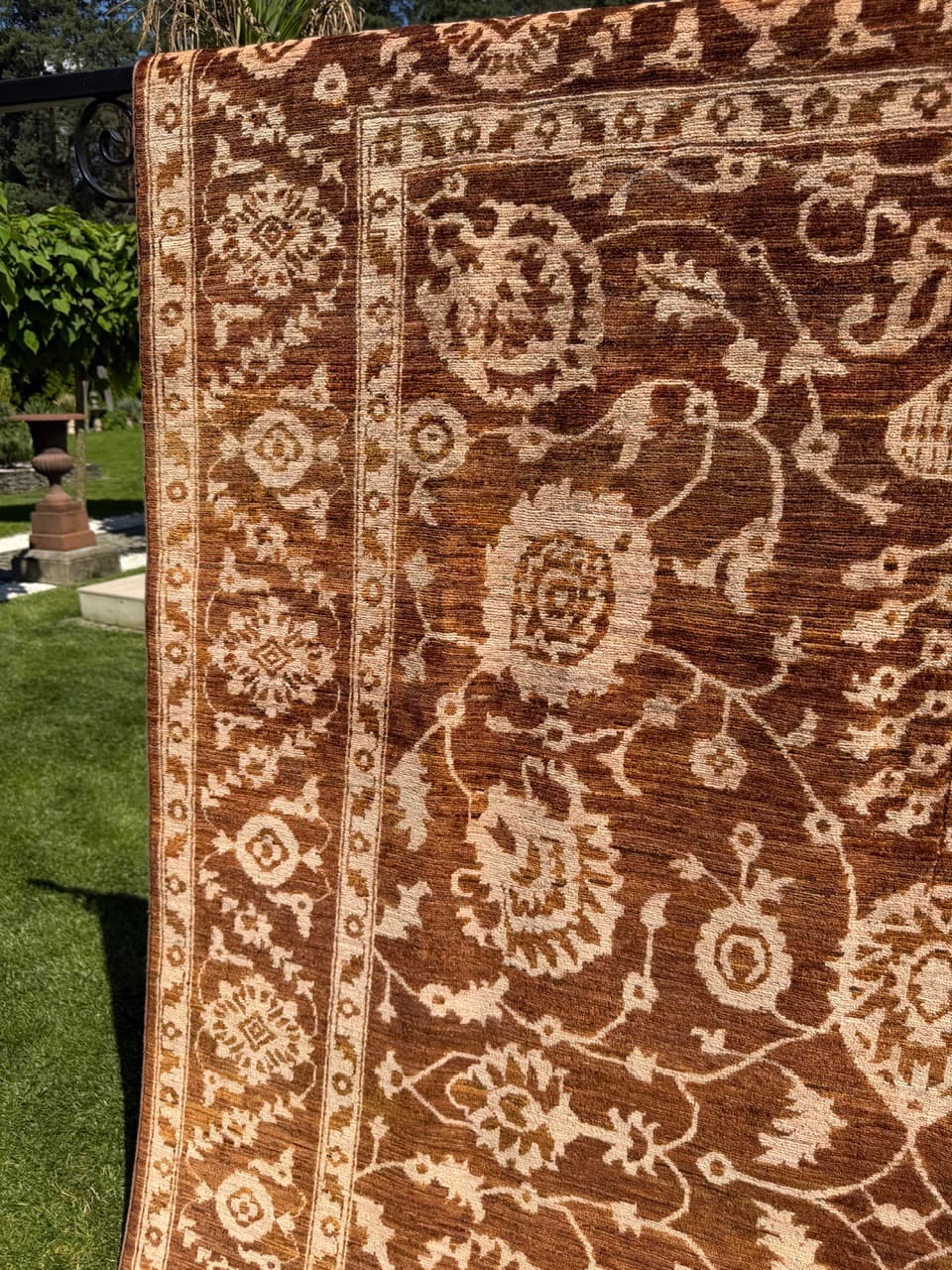 Rug Ziegler 300x200 cm, brown beige, wool, Pakistan - 342086
