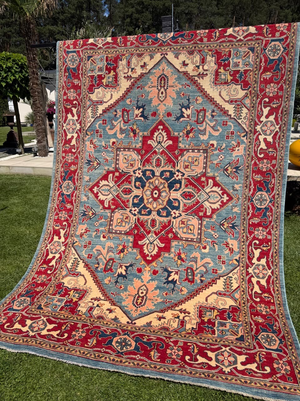 Dywan Ziegler Kazak 310x200 cm, multikolor, wełna, Pakistan - 342502