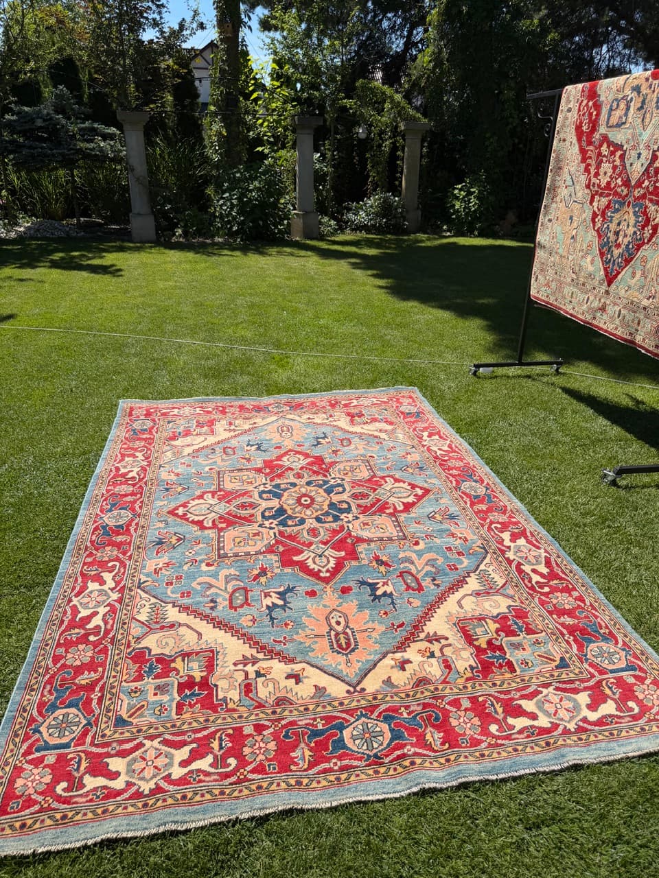 Dywan Ziegler Kazak 310x200 cm, multikolor, wełna, Pakistan - 342514