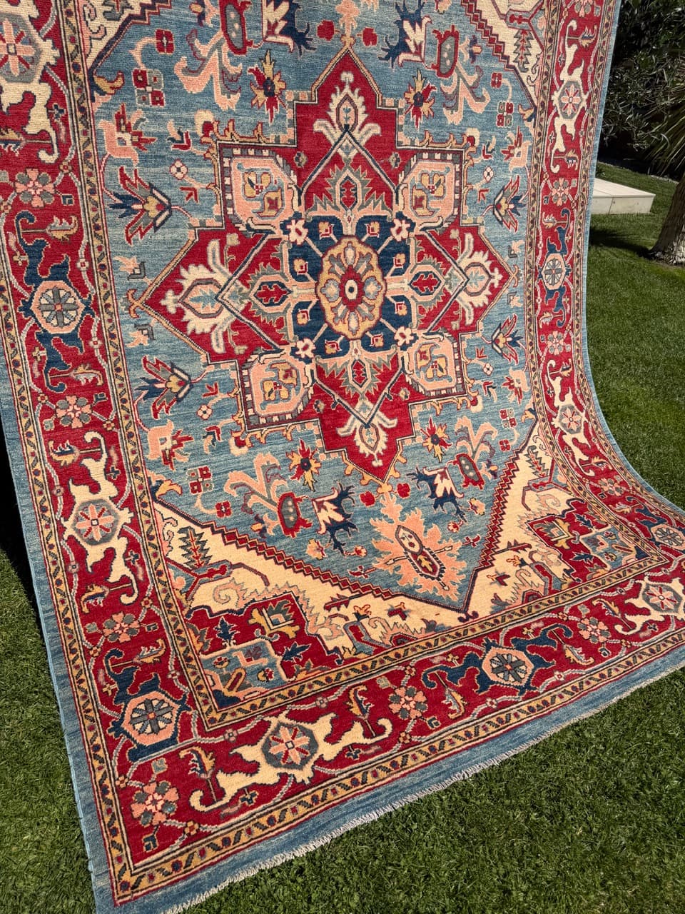 Dywan Ziegler Kazak 310x200 cm, multikolor, wełna, Pakistan - 342505