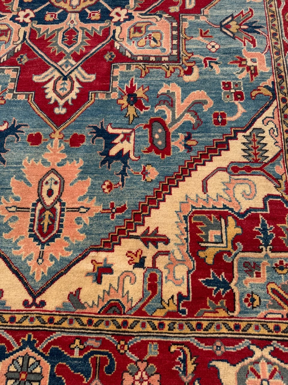 Dywan Ziegler Kazak 310x200 cm, multikolor, wełna, Pakistan - 342516