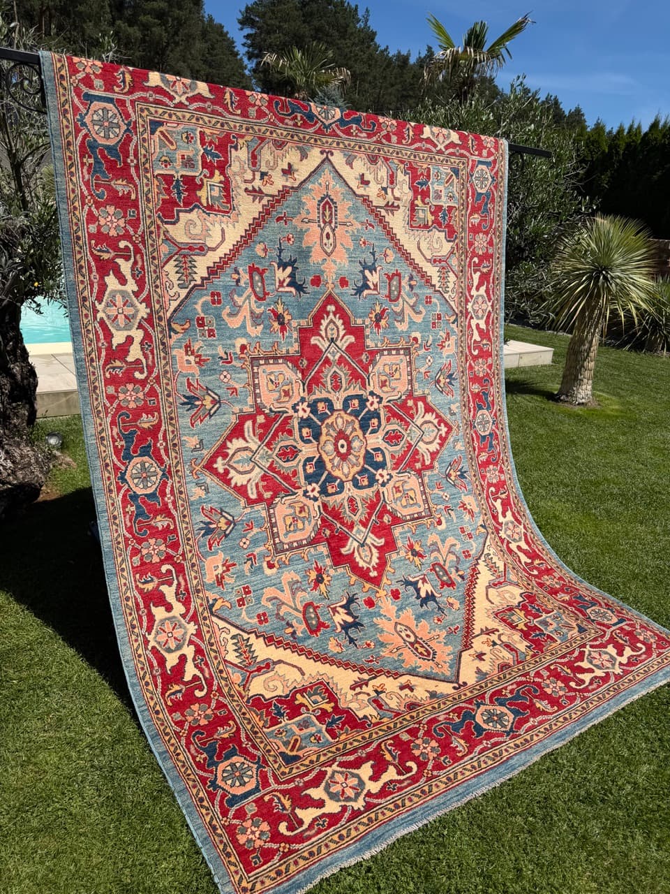 Dywan Ziegler Kazak 310x200 cm, multikolor, wełna, Pakistan - 342507