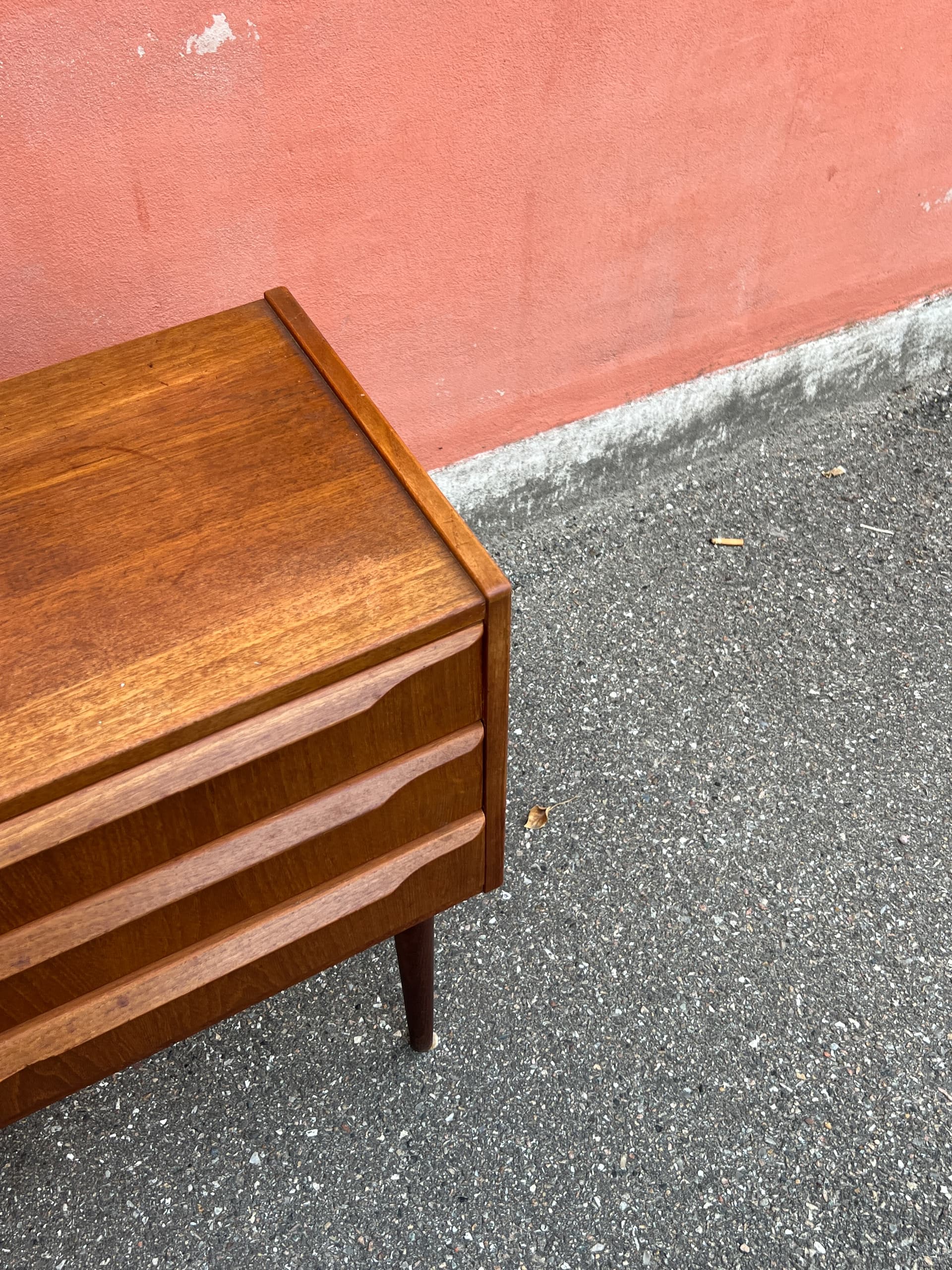 Chest of drawers, brown teak, Denmark, 1960s - 342809