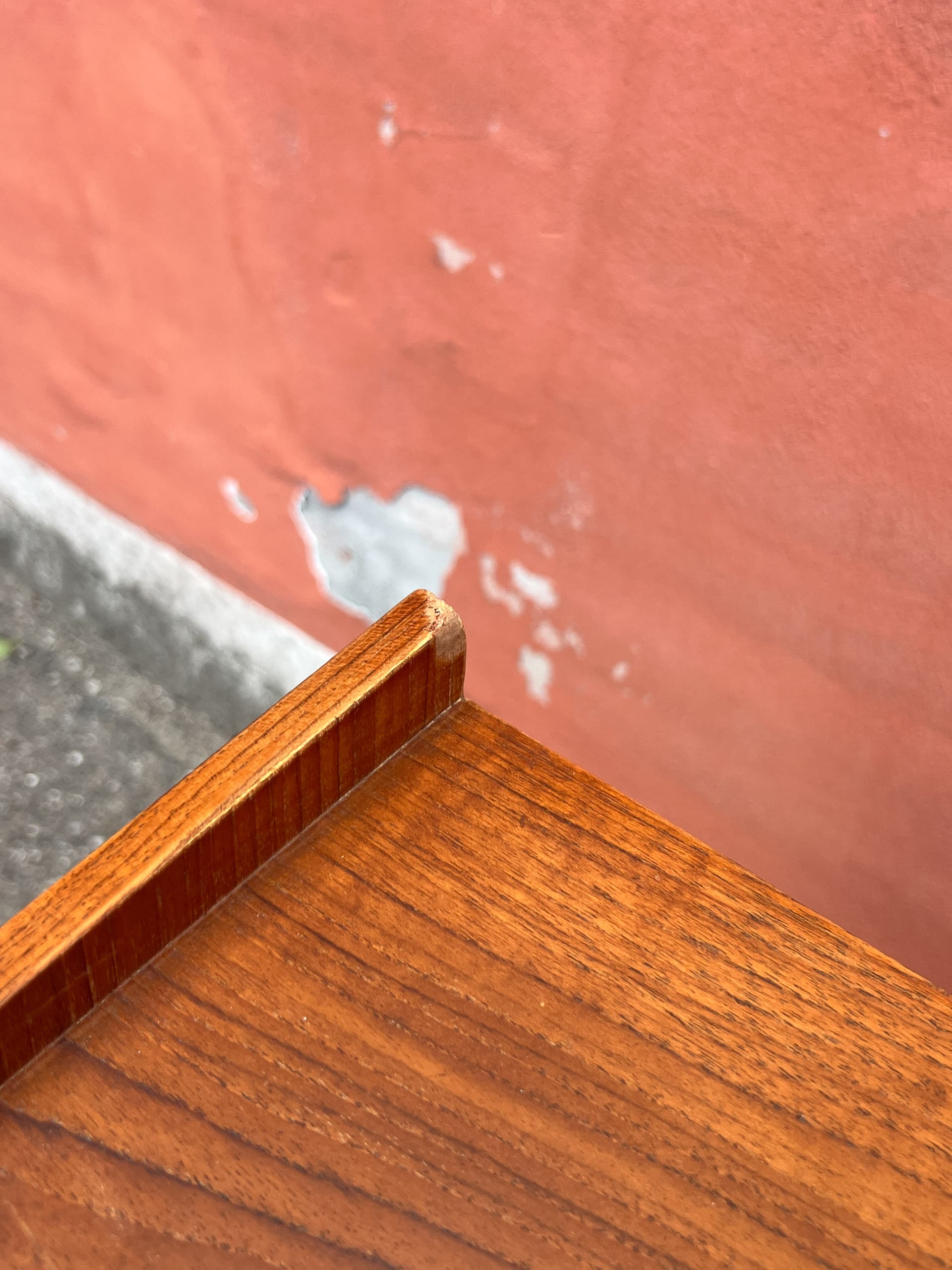 Chest of drawers, brown teak, Denmark, 1960s. - 342835