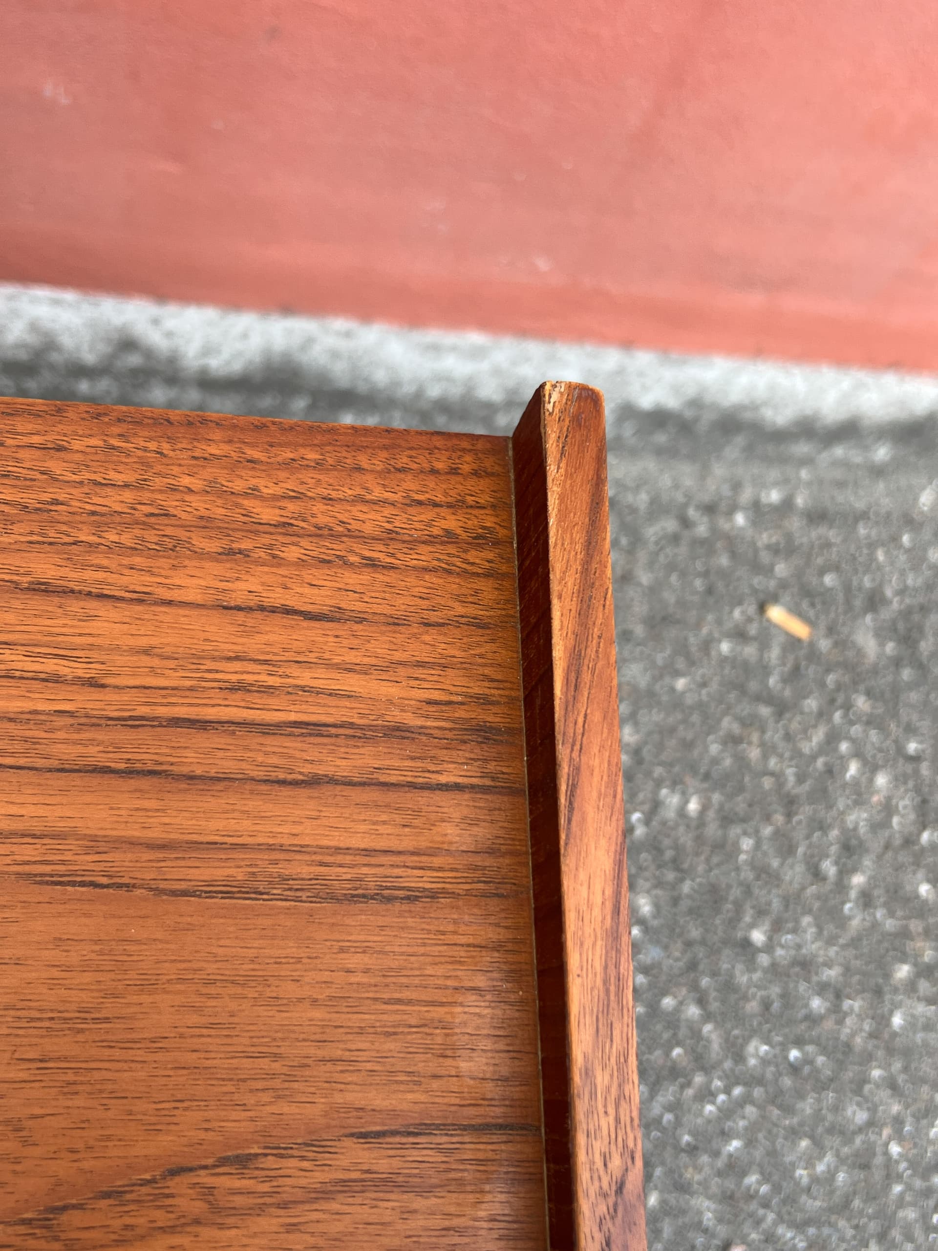 Chest of drawers, brown teak, Denmark, 1960s. - 342836