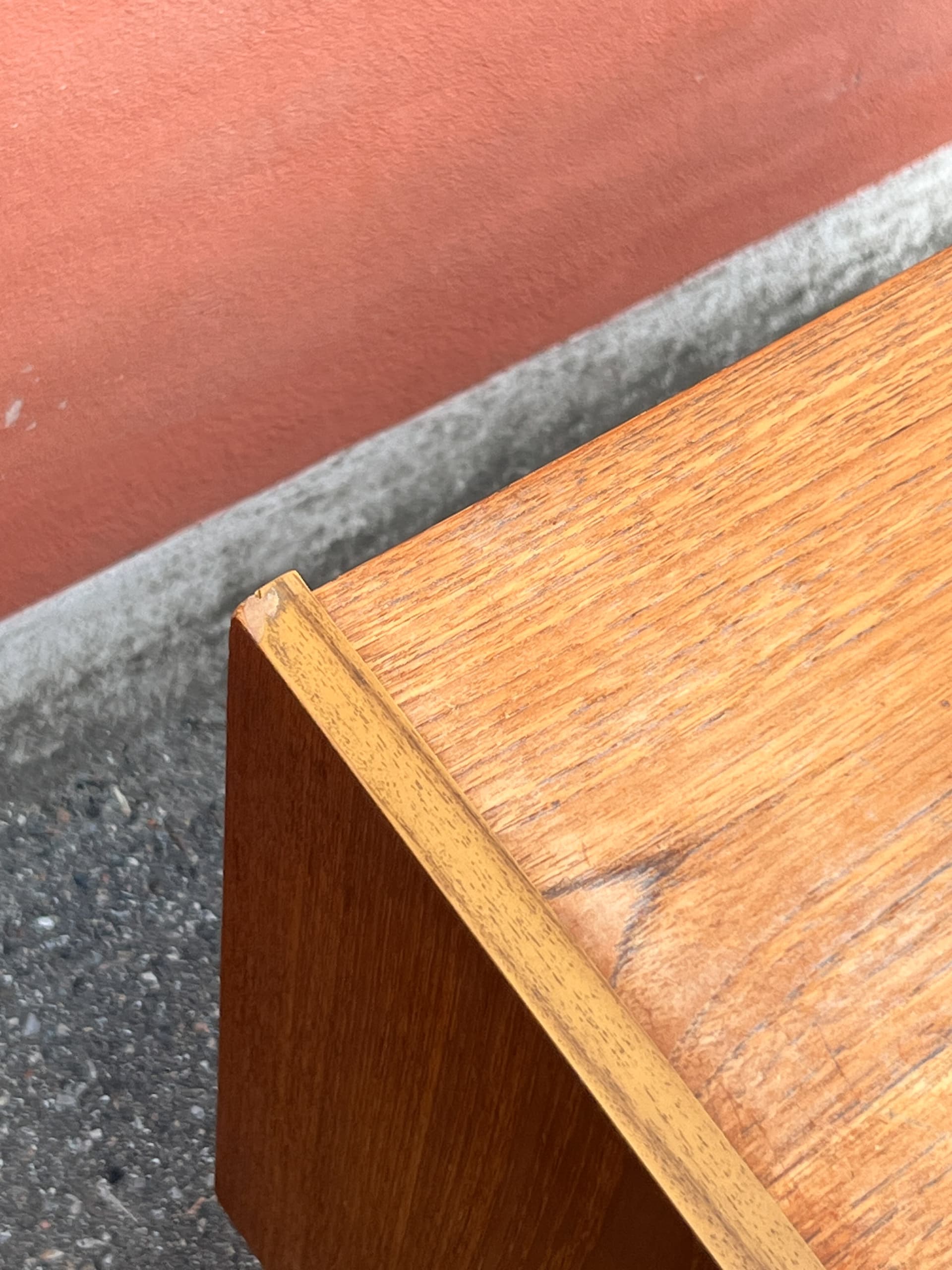 Chest of drawers, brown teak, Denmark, 1960s. - 342859