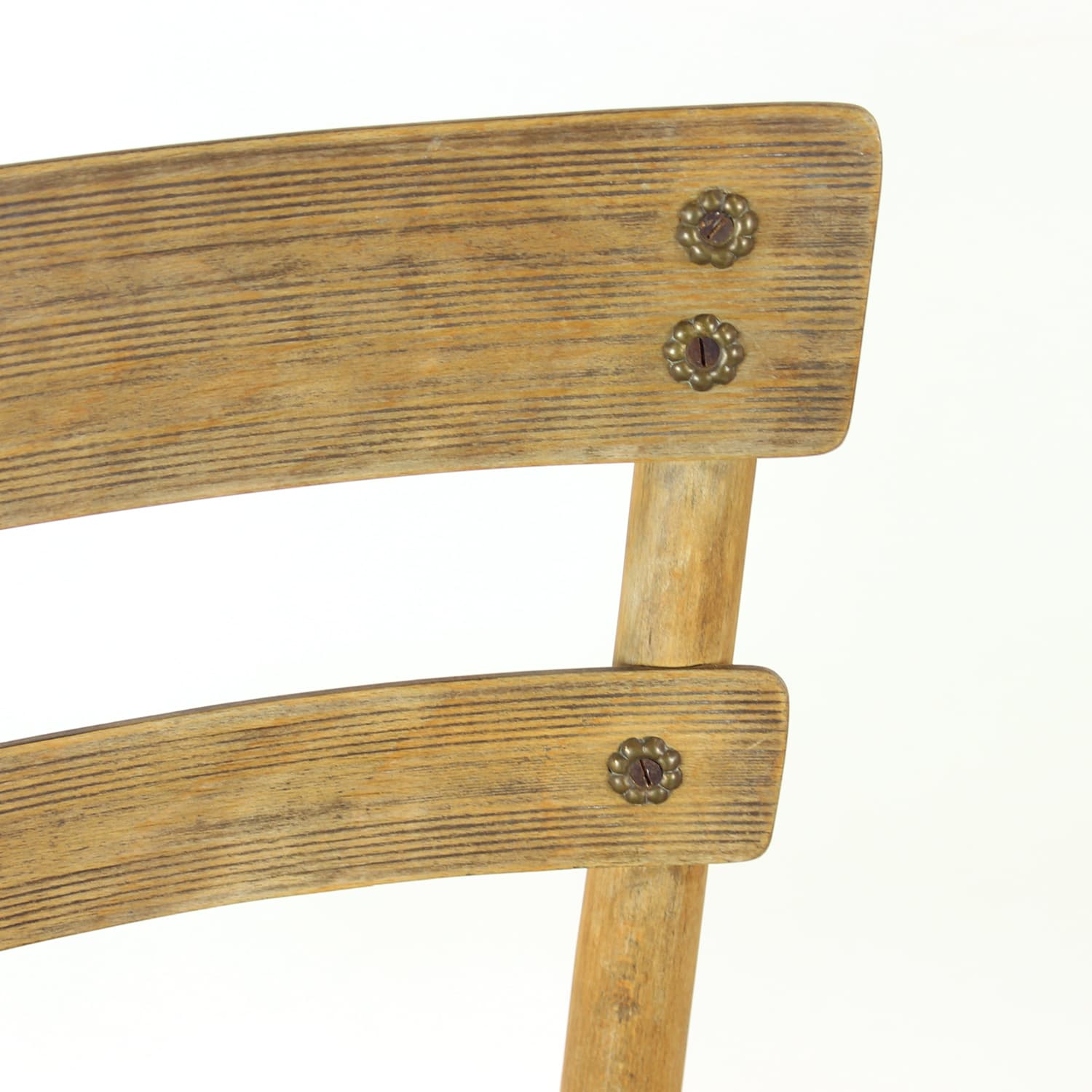 Krzesło bistro, dąb brązowy, sklejka beżowa, Thonet, lata 20. - 342877