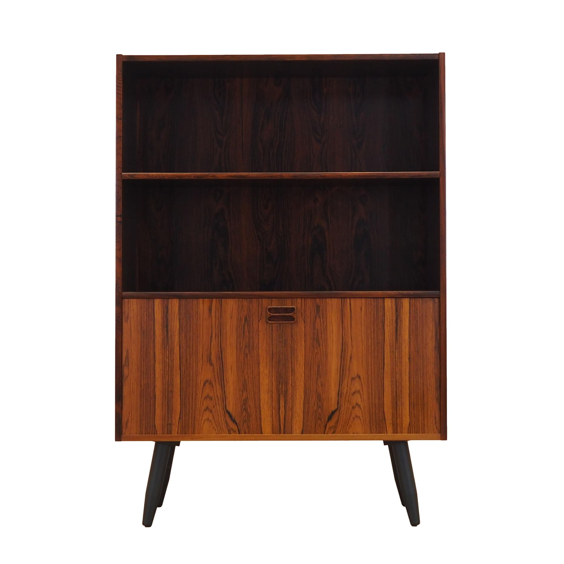 Bookcase, rosewood, black wood, Denmark, 1970s.
