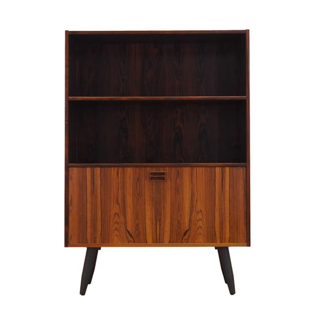 Bookcase, rosewood, black wood, Denmark, 1970s. - DIMENSION