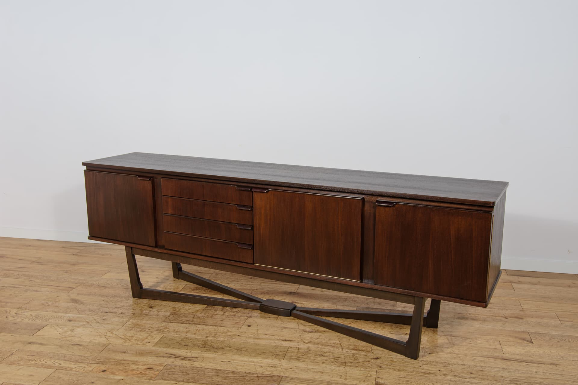 Sideboard, brown red teak, Stonehill, United Kingdom, 1960s. - 343144