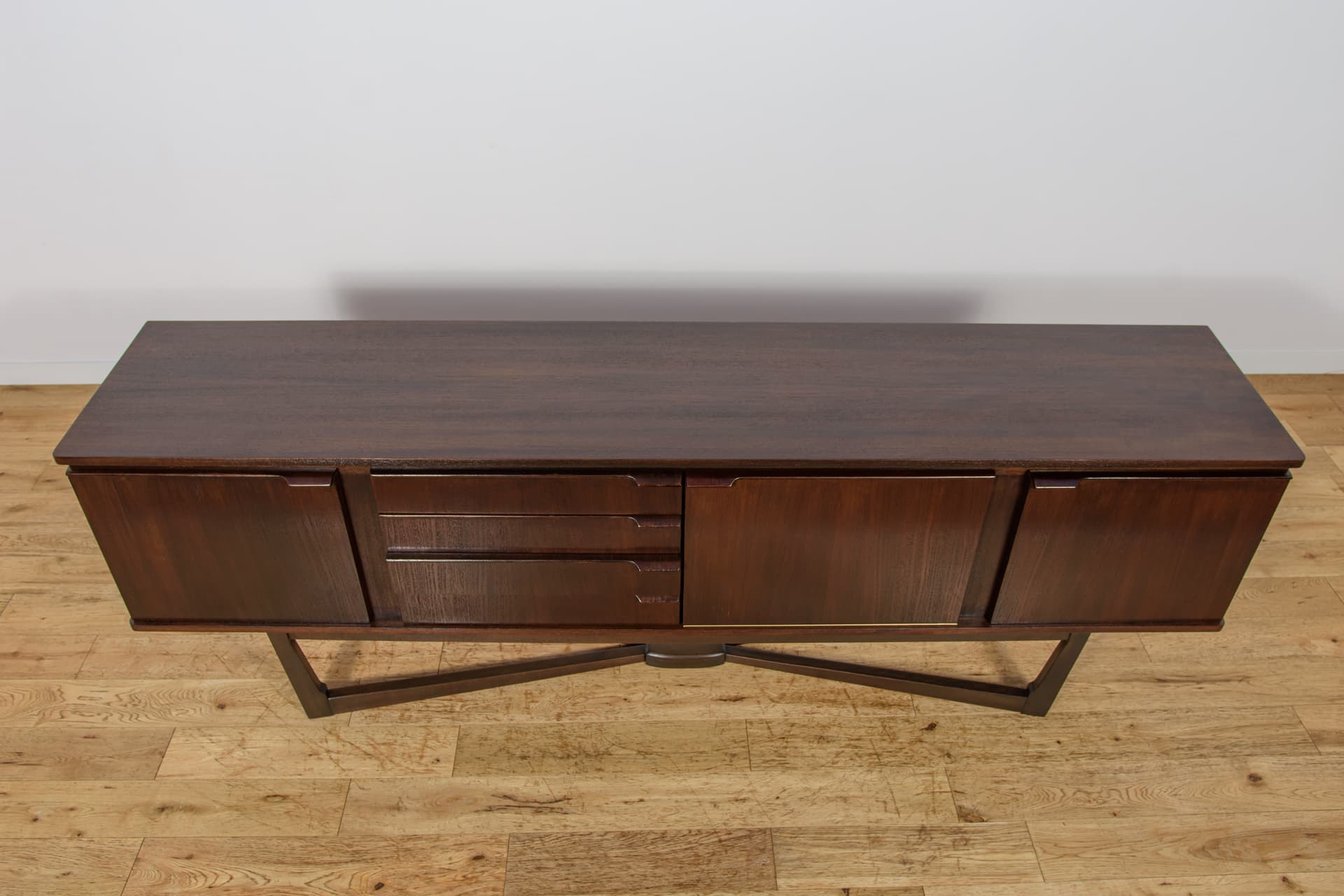 Sideboard, brown red teak, Stonehill, United Kingdom, 1960s. - 343146