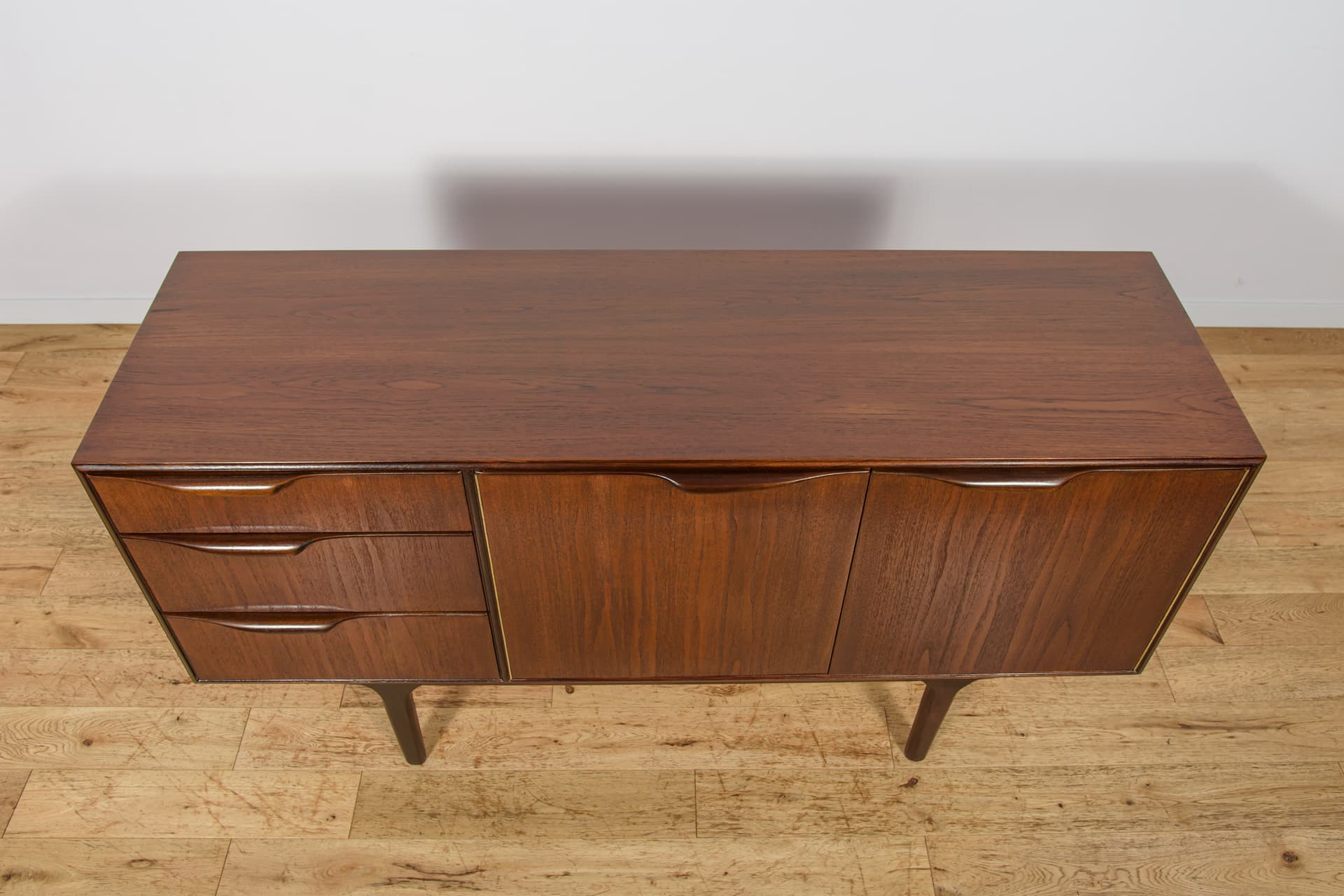Sideboard, brown teak, McIntosh, United Kingdom, 1960s. - 343161
