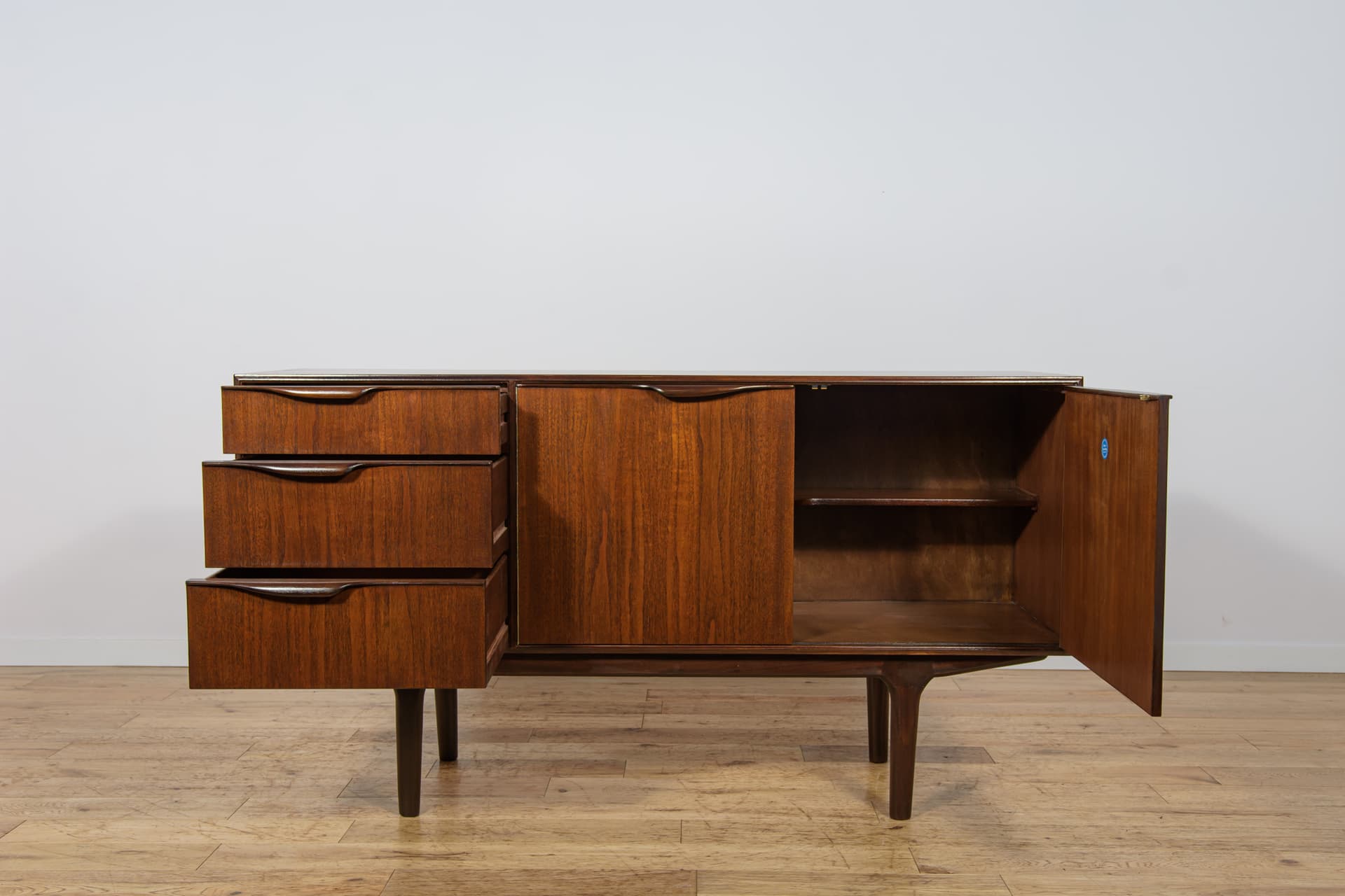 Sideboard, brown teak, McIntosh, United Kingdom, 1960s. - 343165