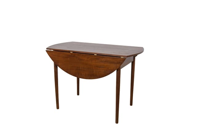 Stół rozkładany Drop Leaf, brąz, teak, Wielka Brytania, lata 60. - WYMIARY
