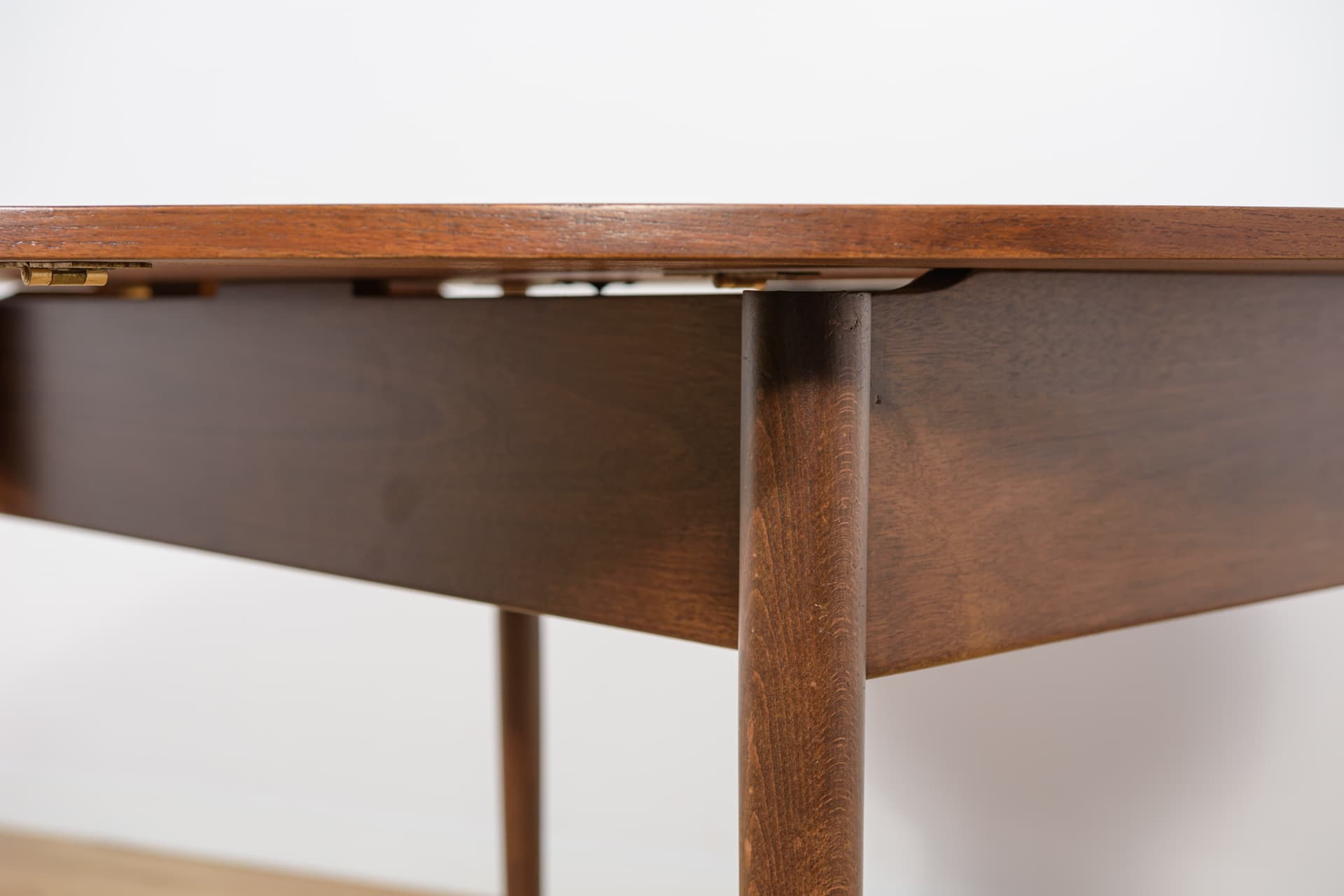 Stół rozkładany Drop Leaf, brąz, teak, Wielka Brytania, lata 60. - 343210