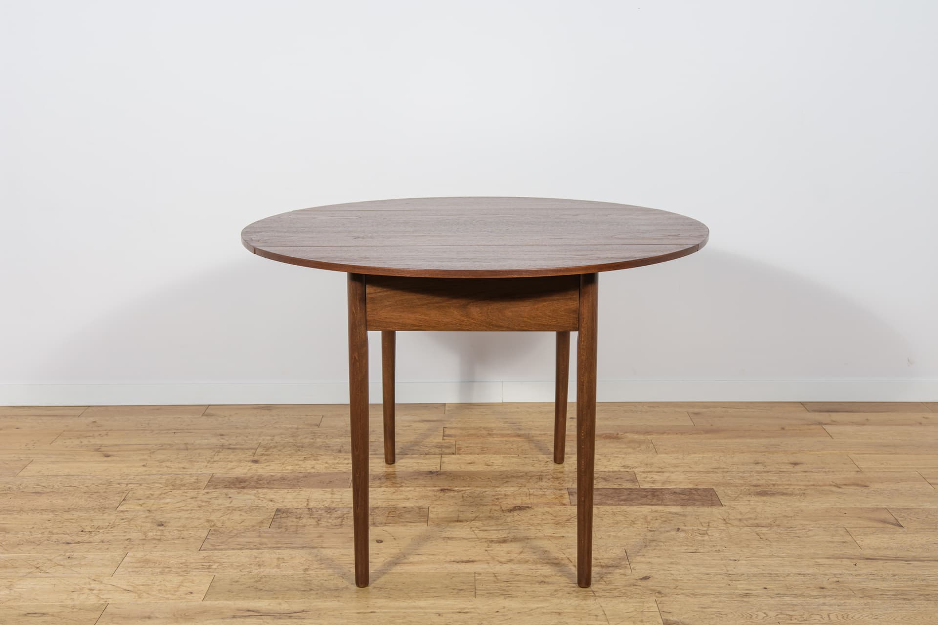 Stół rozkładany Drop Leaf, brąz, teak, Wielka Brytania, lata 60. - 343201