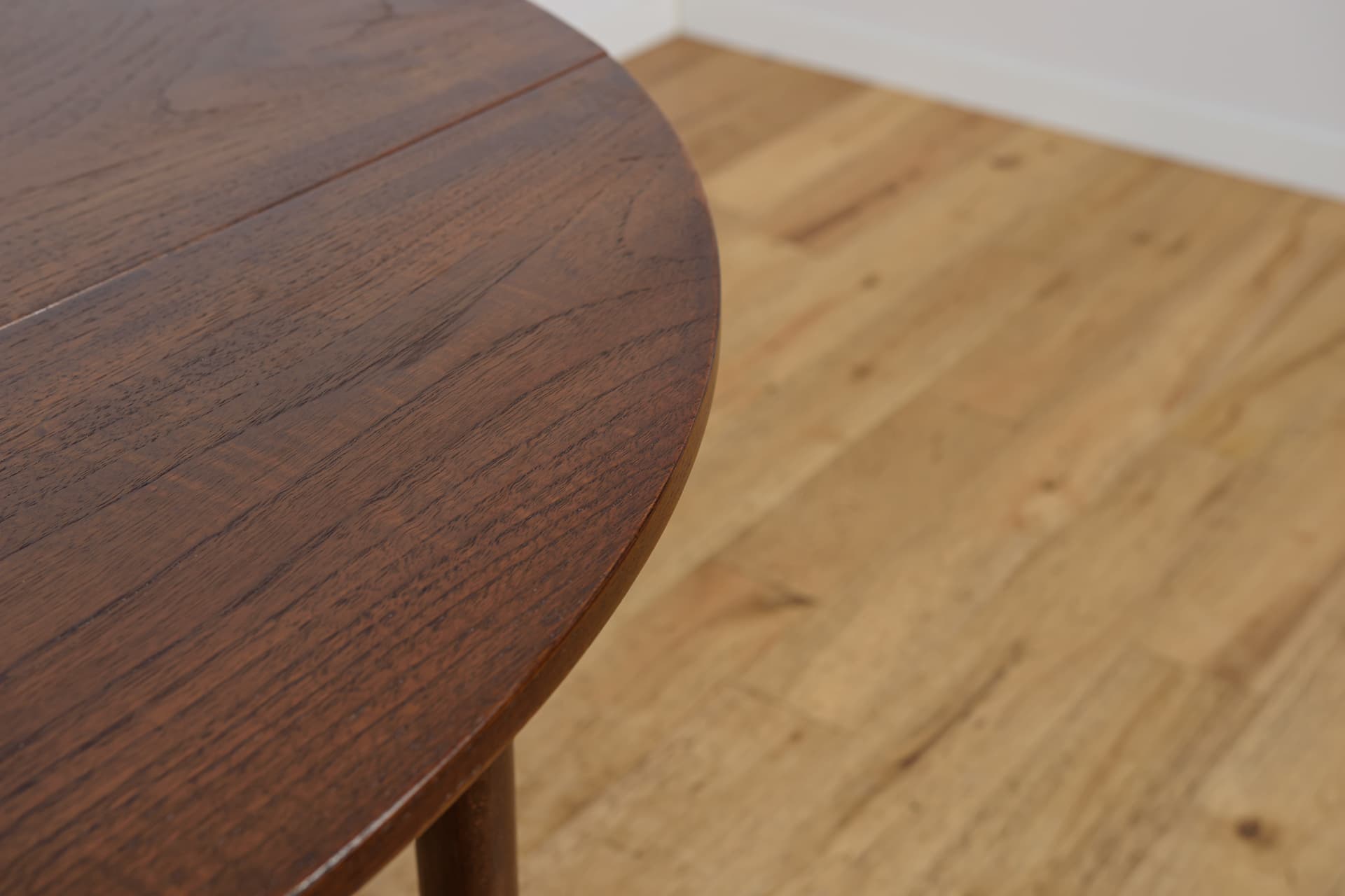 Stół rozkładany Drop Leaf, brąz, teak, Wielka Brytania, lata 60. - 343209